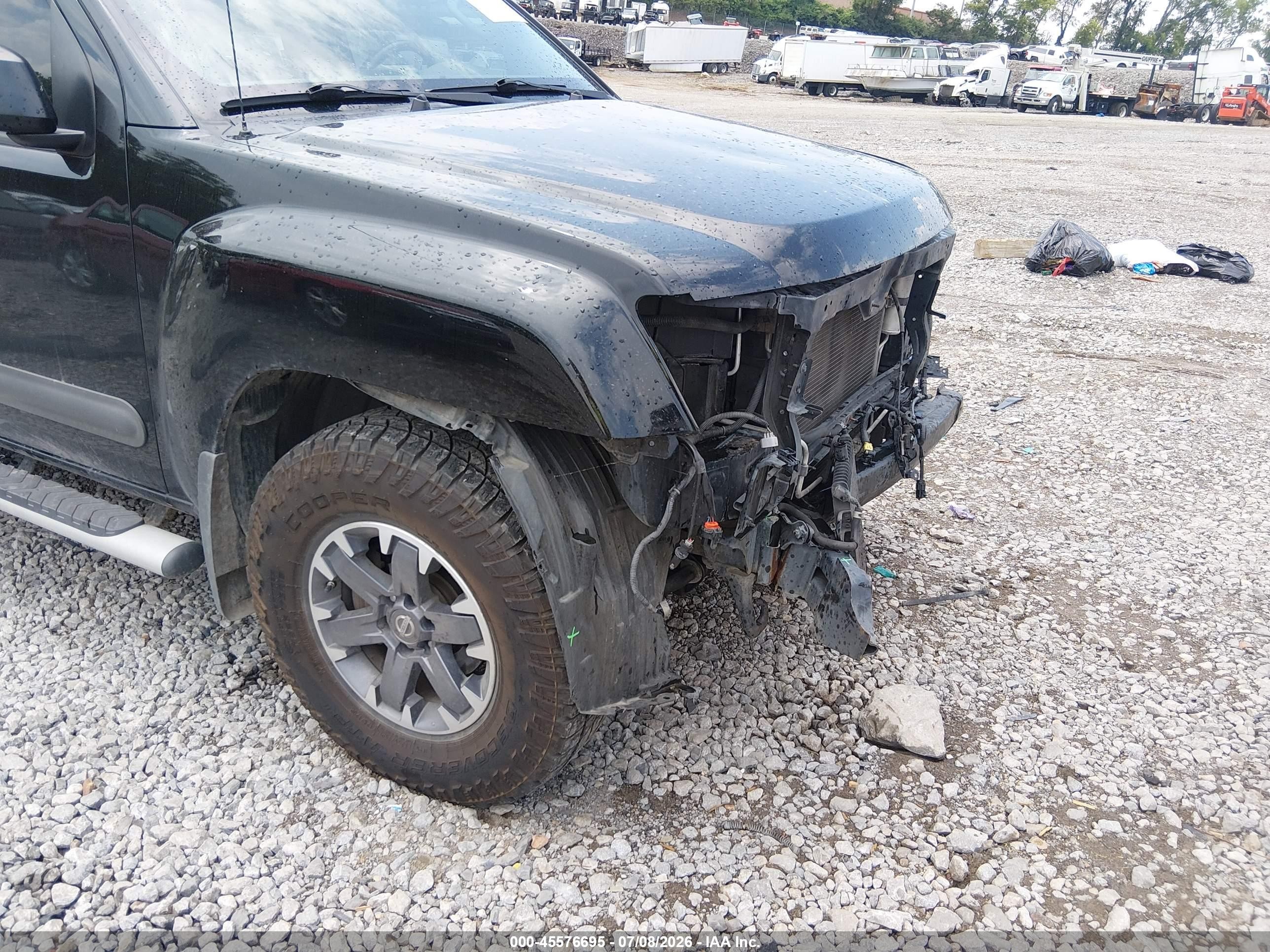 2015 Nissan Xterra Pro-4x Black vin: 5N1AN0NW7FN652768