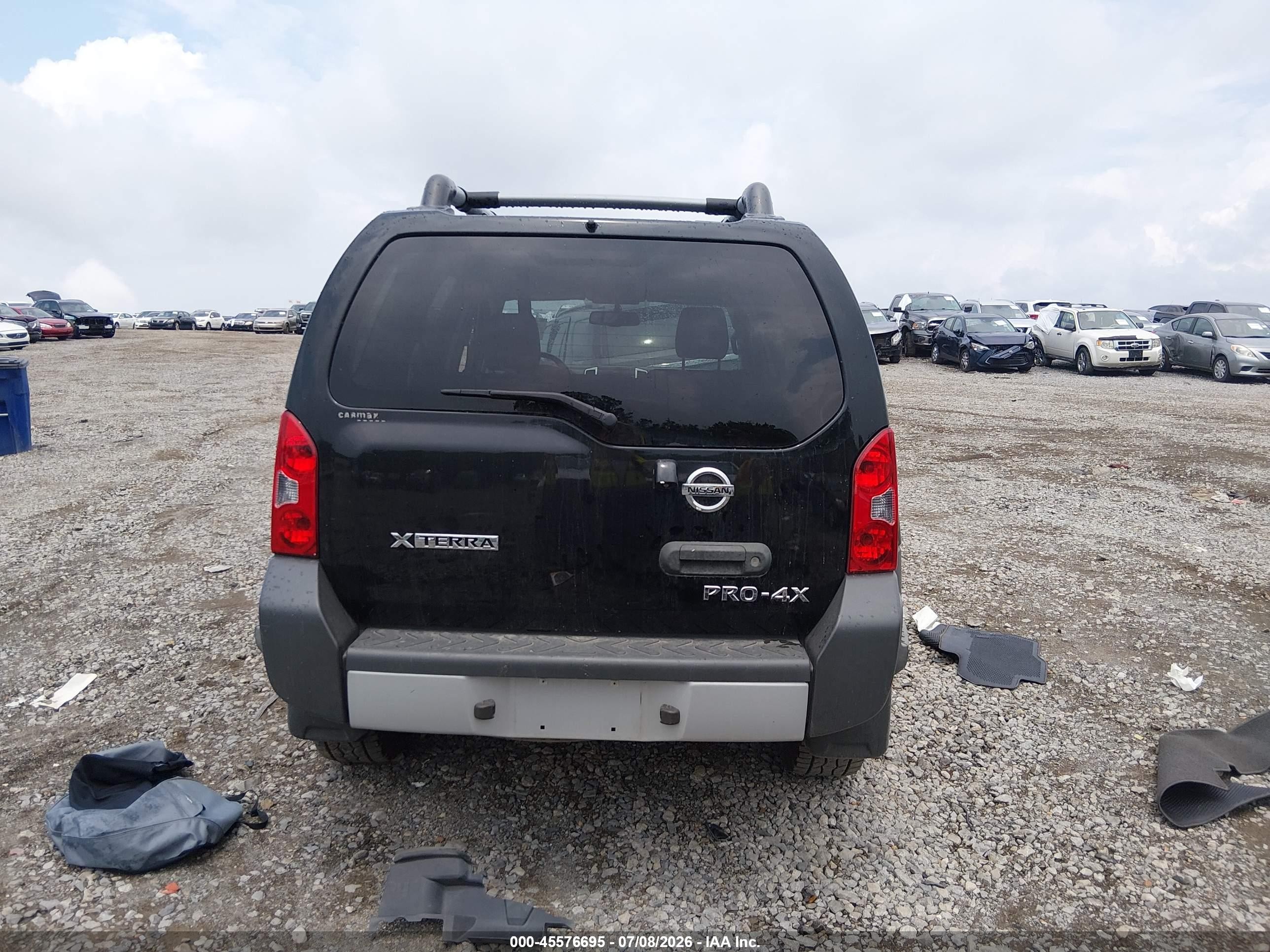 2015 Nissan Xterra Pro-4x Black vin: 5N1AN0NW7FN652768