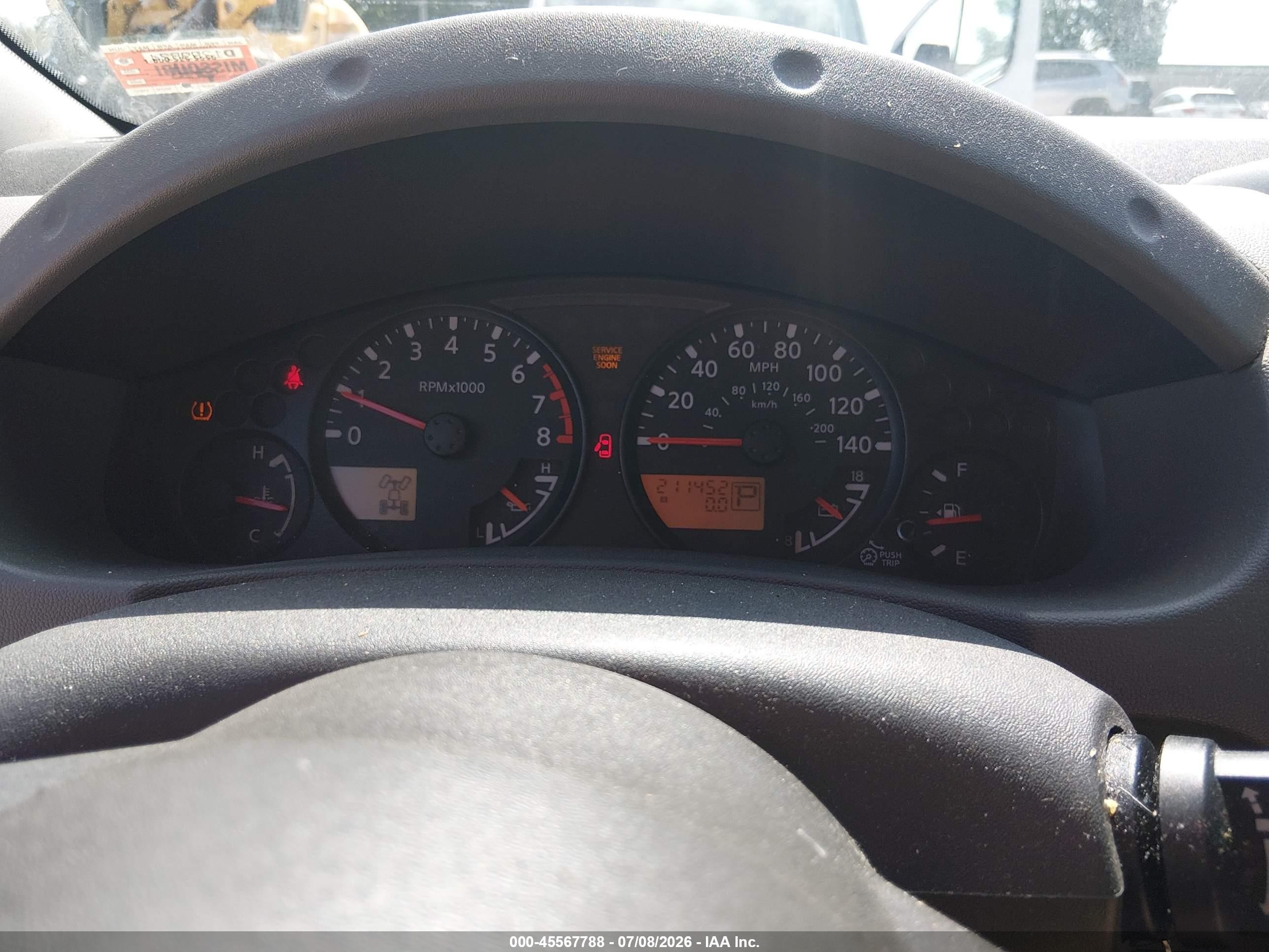 2010 Nissan Xterra S Black vin: 5N1AN0NW8AC506156