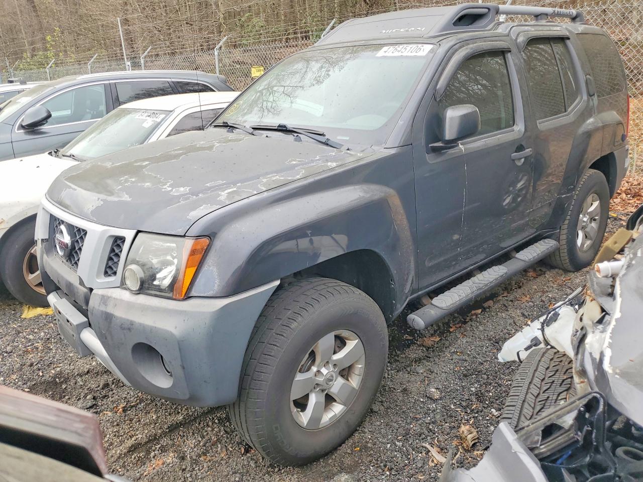 2010 Nissan Xterra X Gray vin: 5N1AN0NW8AC511793