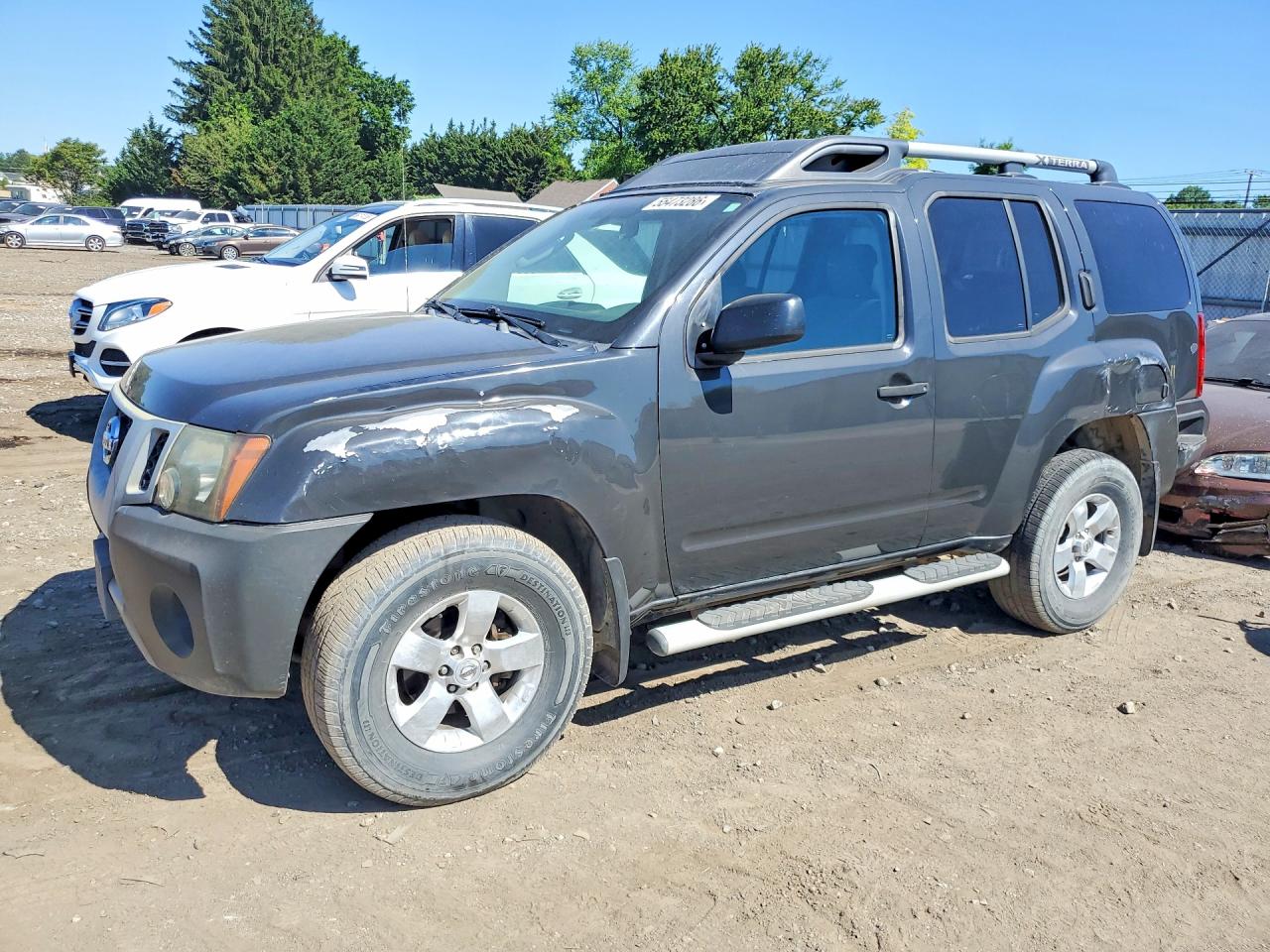 2010 Nissan Xterra X Gray vin: 5N1AN0NW8AC523460