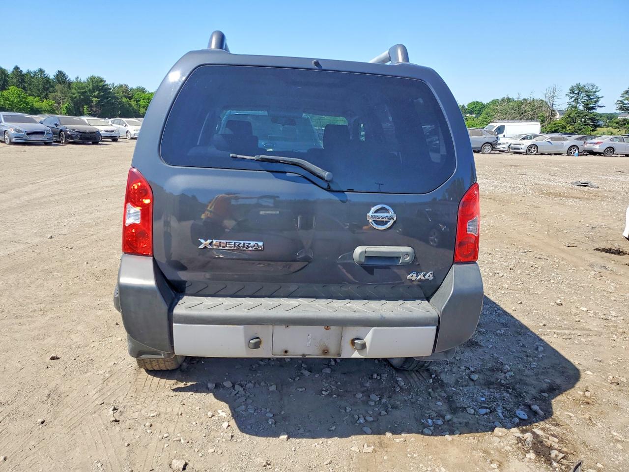 2010 Nissan Xterra X Gray vin: 5N1AN0NW8AC523460
