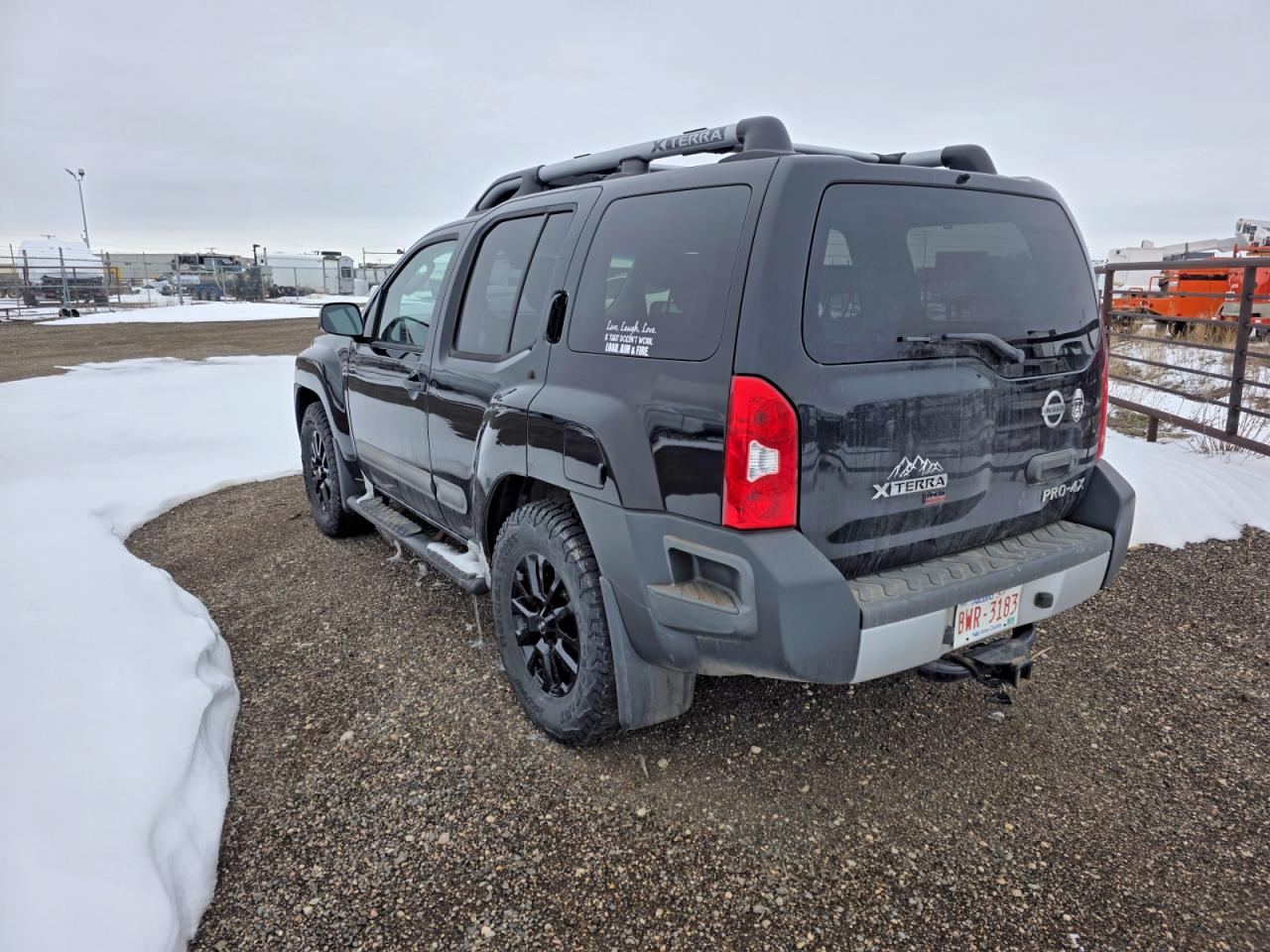 2011 Nissan Xterra Black vin: 5N1AN0NW8BC505106