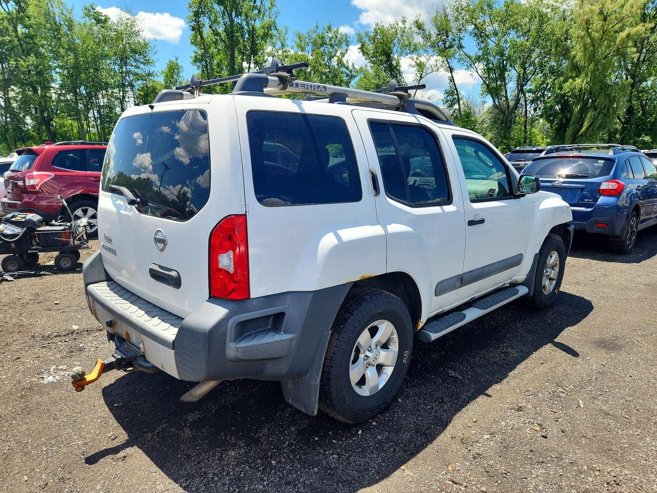 2011 Nissan Xterra X Белый vin: 5N1AN0NW8BC509463