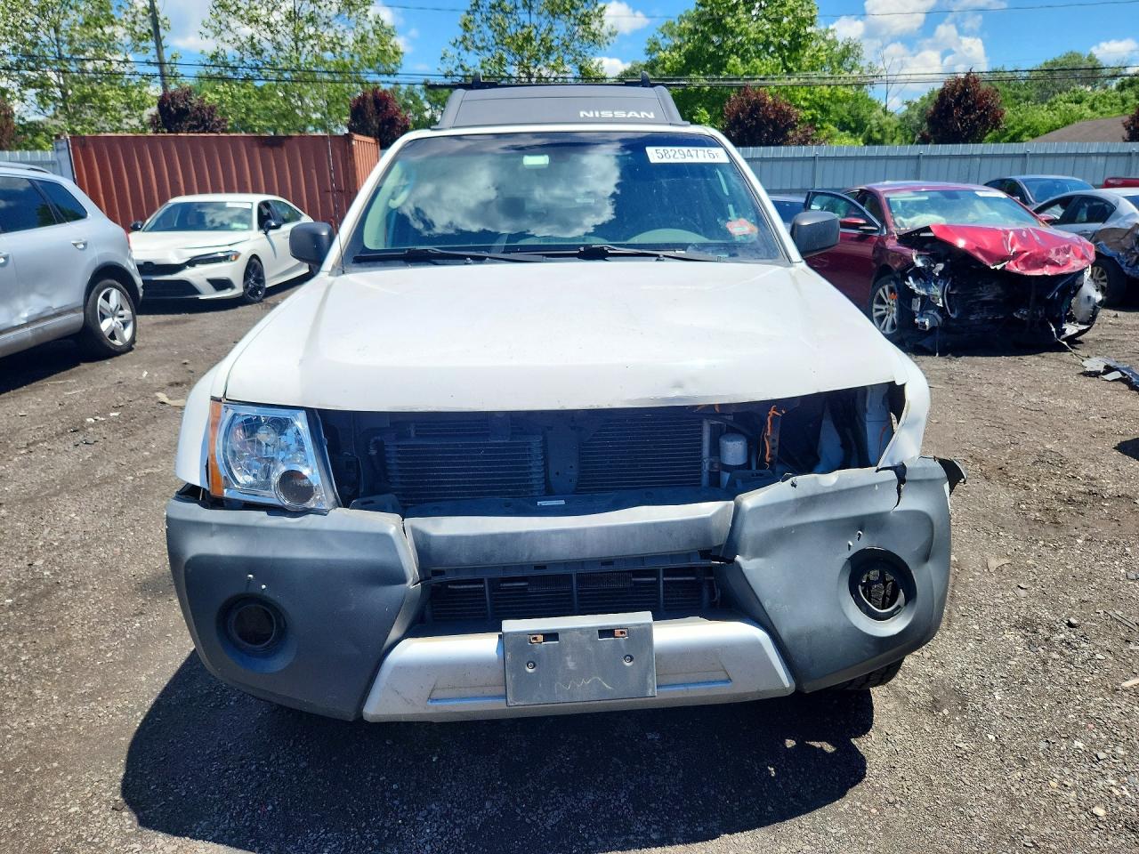 2011 Nissan Xterra X Белый vin: 5N1AN0NW8BC509463