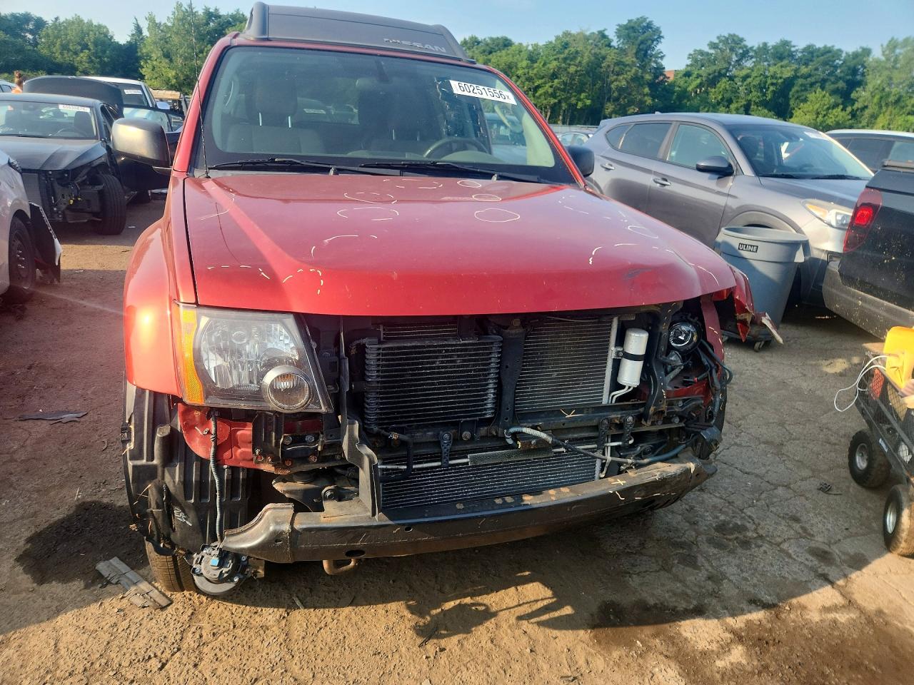 2012 Nissan Xterra Off Road Red vin: 5N1AN0NW8CC502885