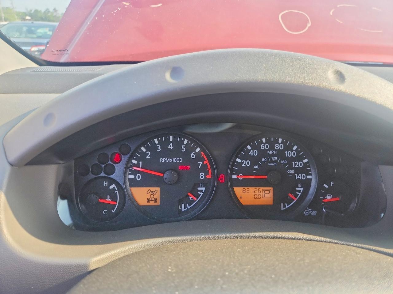 2012 Nissan Xterra Off Road Red vin: 5N1AN0NW8CC502885
