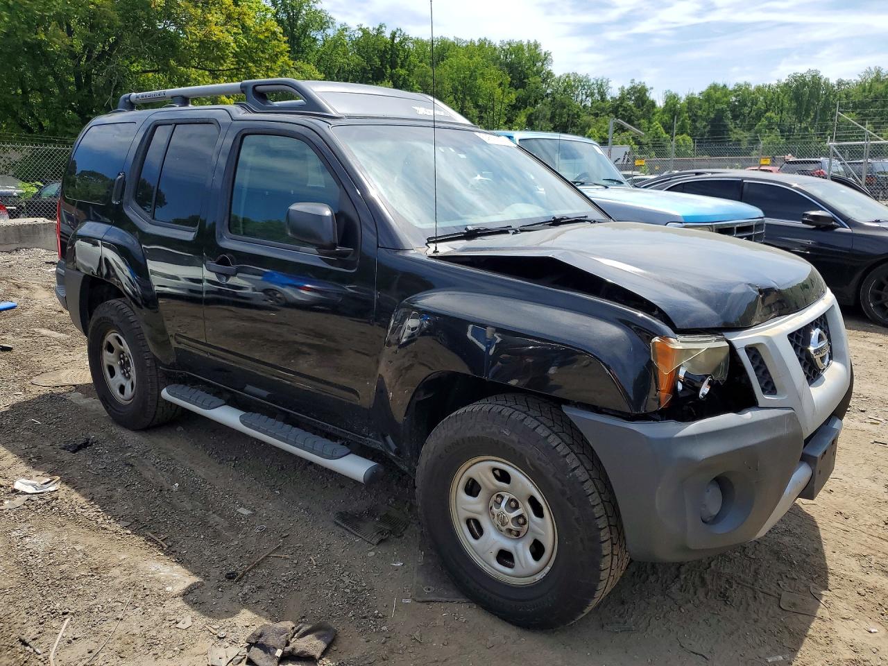 2012 Nissan Xterra X Black vin: 5N1AN0NW8CC519508