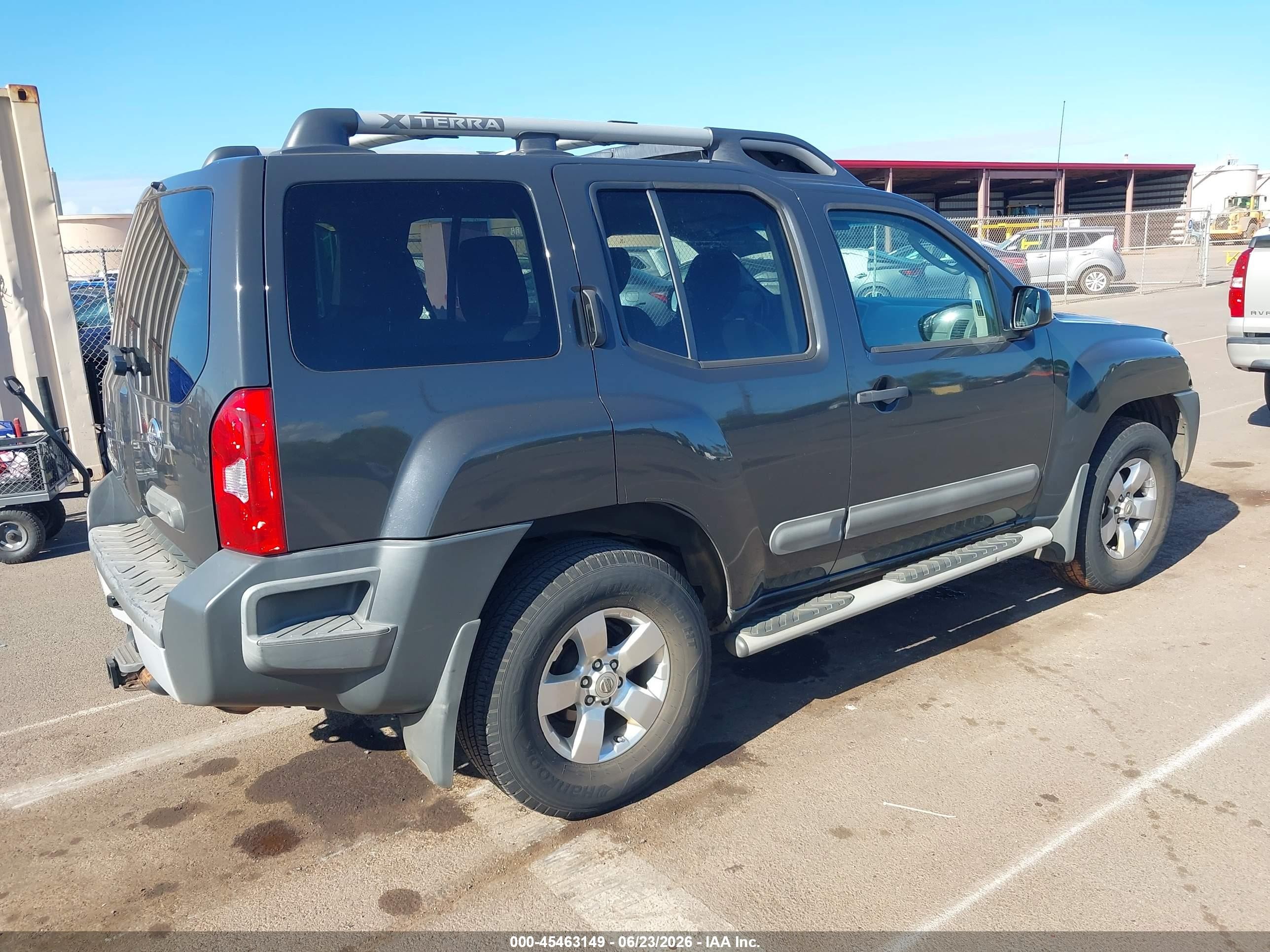 2012 Nissan Xterra S Черный vin: 5N1AN0NW8CC526250
