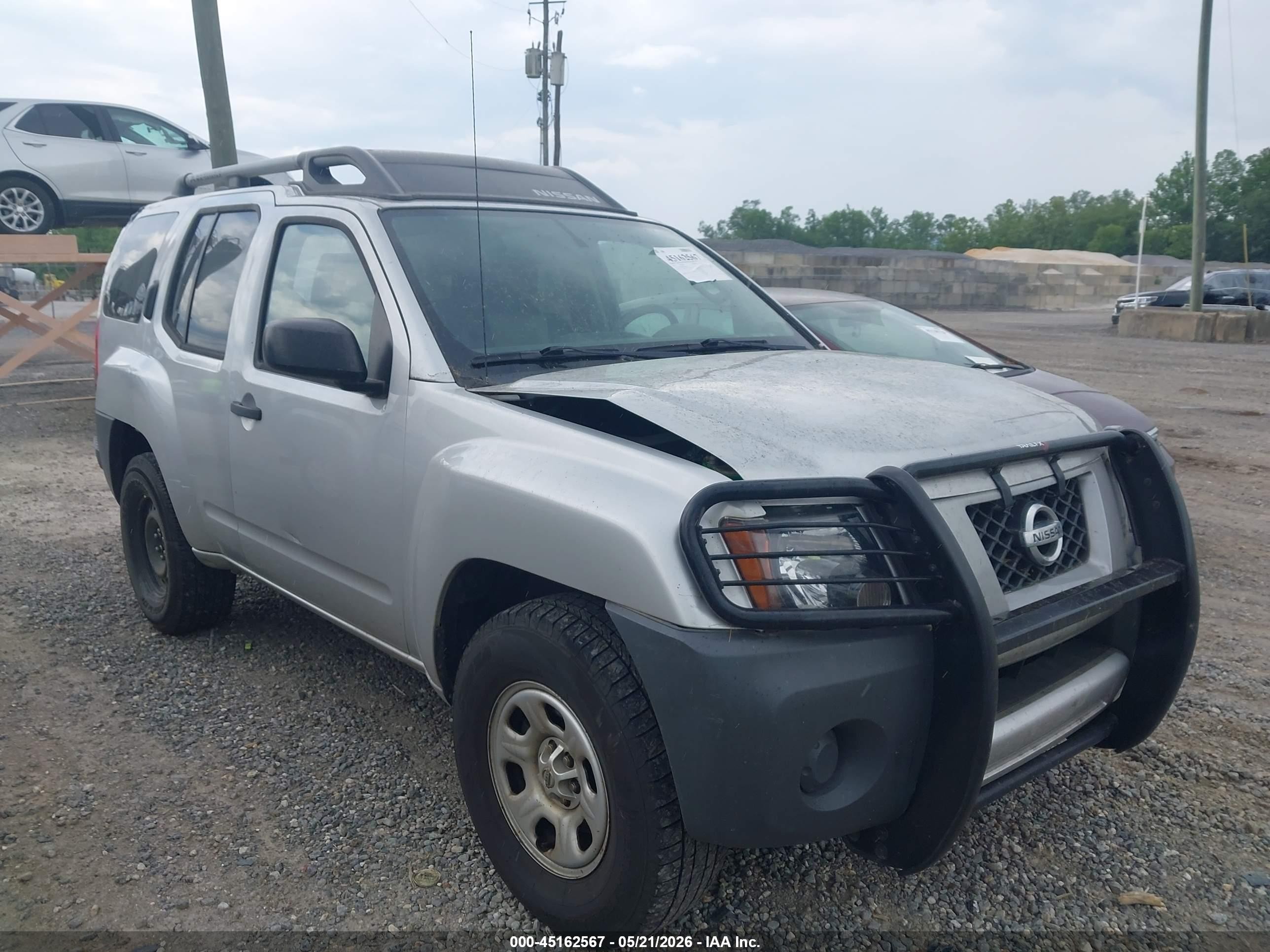2014 Nissan Xterra Pro-4x/s/x Silver vin: 5N1AN0NW8EN810047