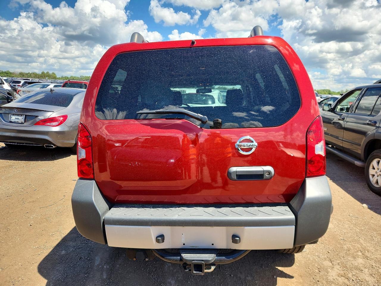 2015 Nissan Xterra S Red vin: 5N1AN0NW8FN662533