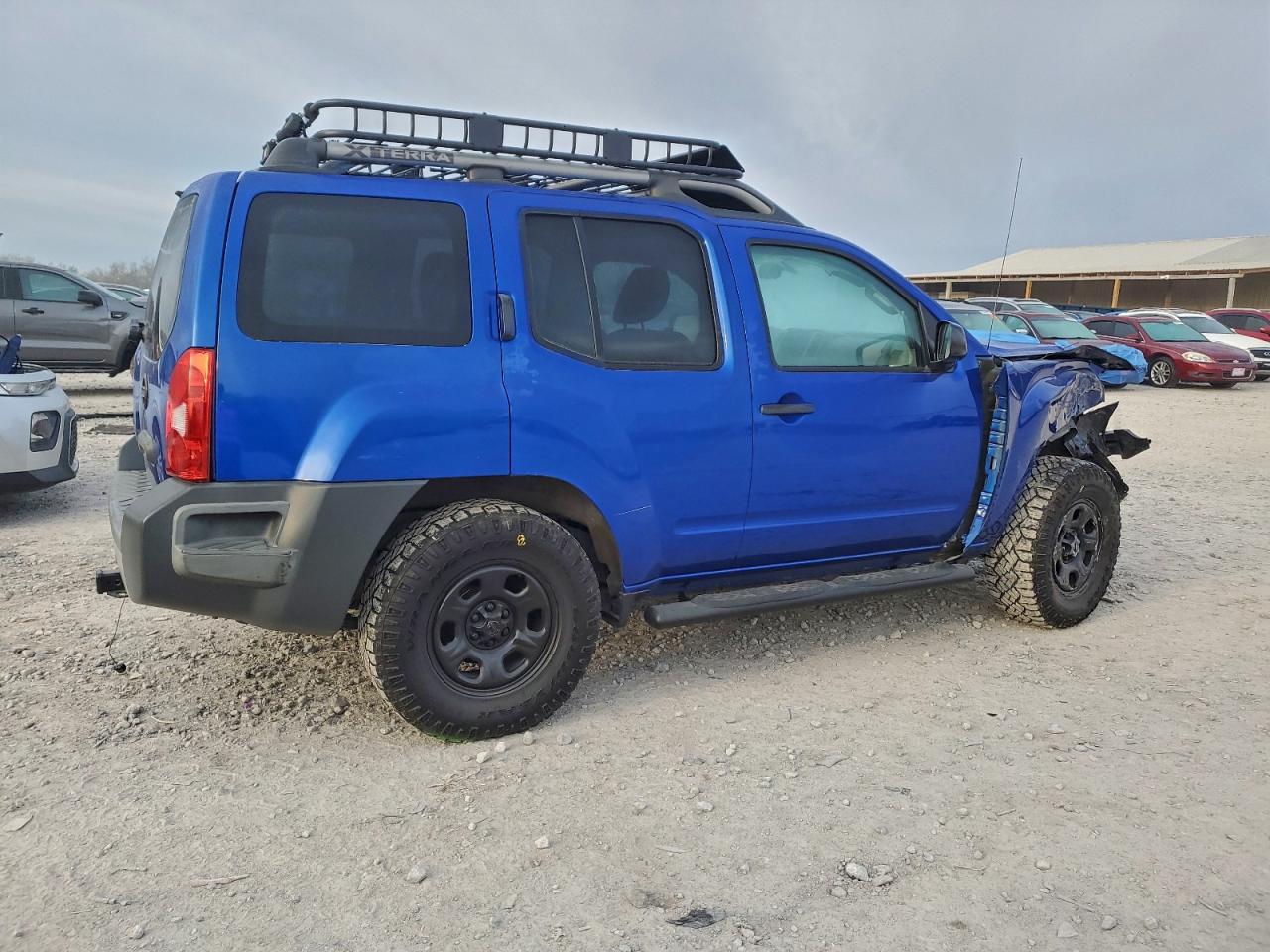 2015 Nissan Xterra X Blue vin: 5N1AN0NW8FN663066