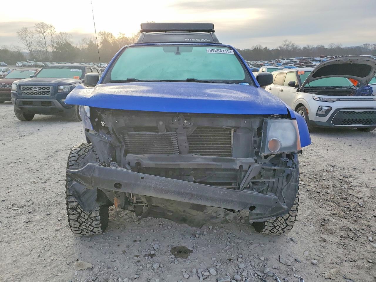 2015 Nissan Xterra X Blue vin: 5N1AN0NW8FN663066