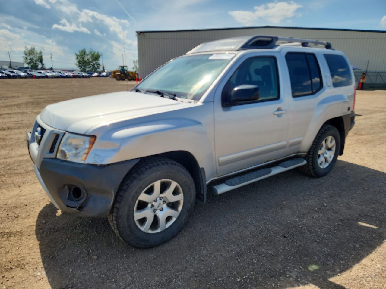 2010 Nissan Xterra X Silver vin: 5N1AN0NW9AC511592