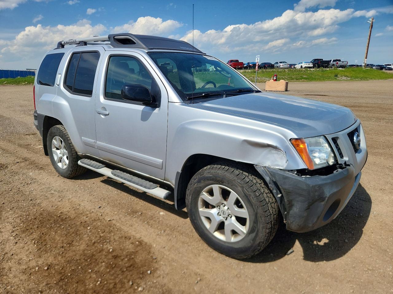 2010 Nissan Xterra X Silver vin: 5N1AN0NW9AC511592
