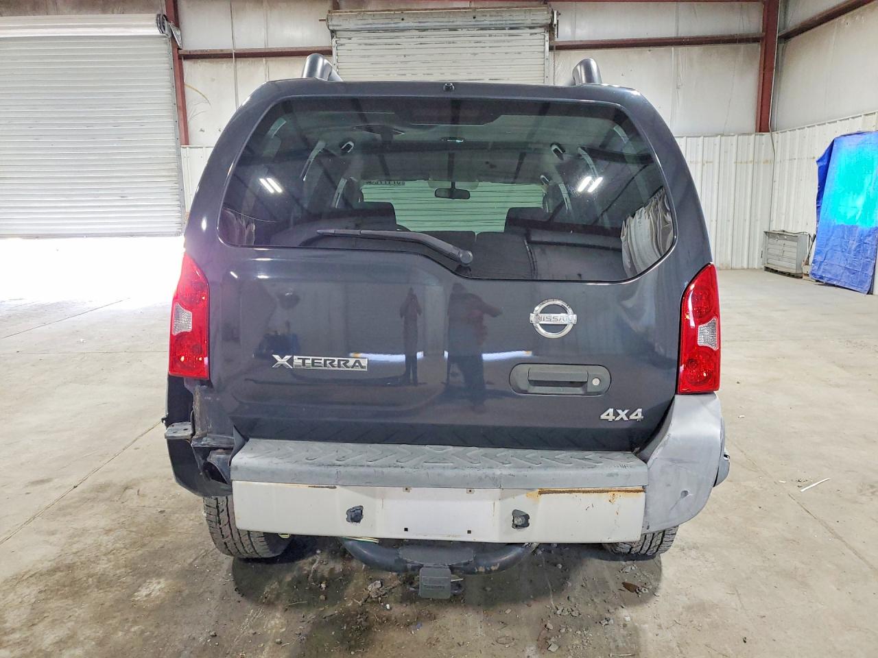 2010 Nissan Xterra X Gray vin: 5N1AN0NW9AC517537