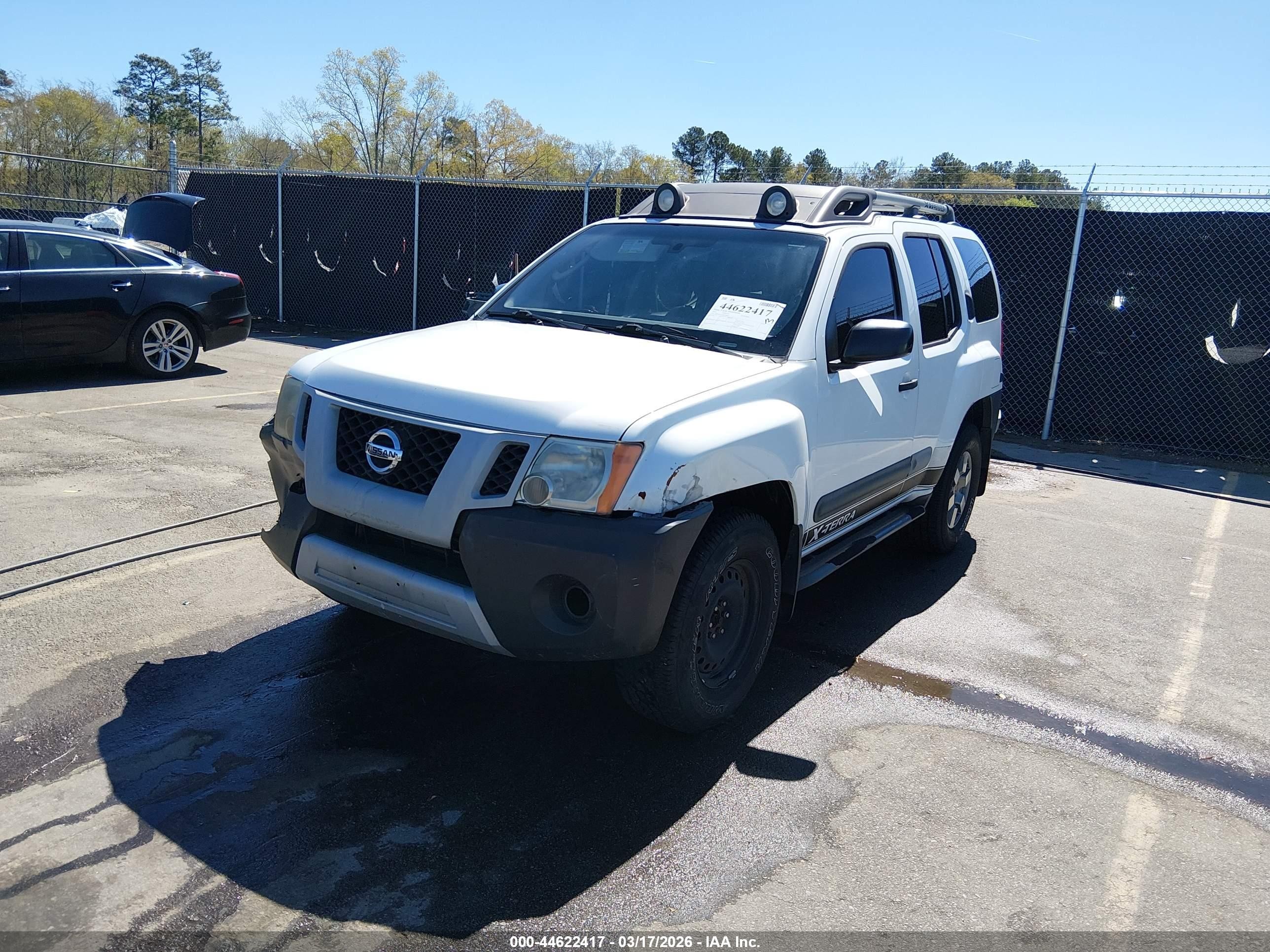 2011 Nissan Xterra Pro-4x White vin: 5N1AN0NW9BC508807