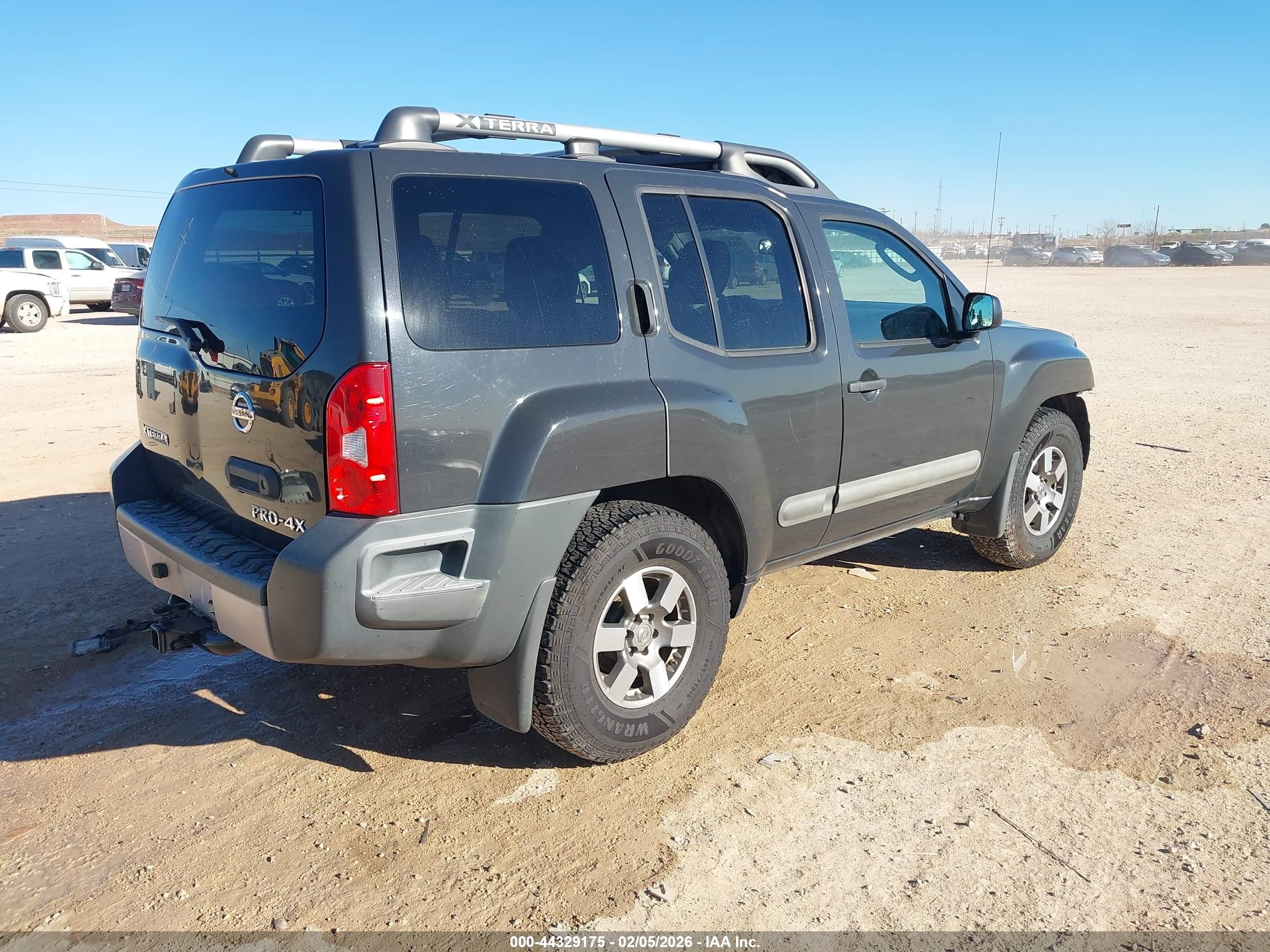 2012 Nissan Xterra Pro-4x Gray vin: 5N1AN0NW9CC508565