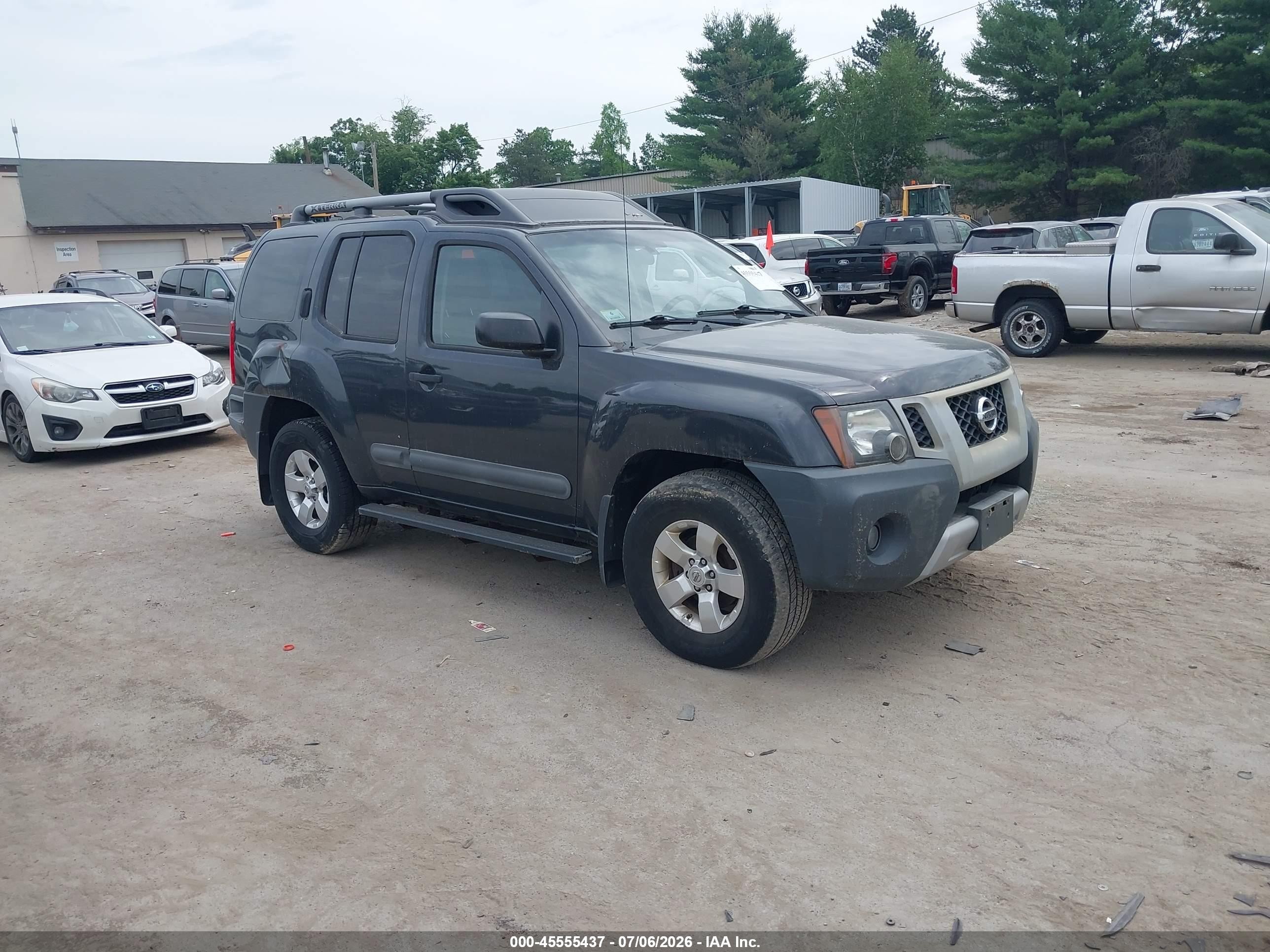 2012 Nissan Xterra S Gray vin: 5N1AN0NW9CC517959