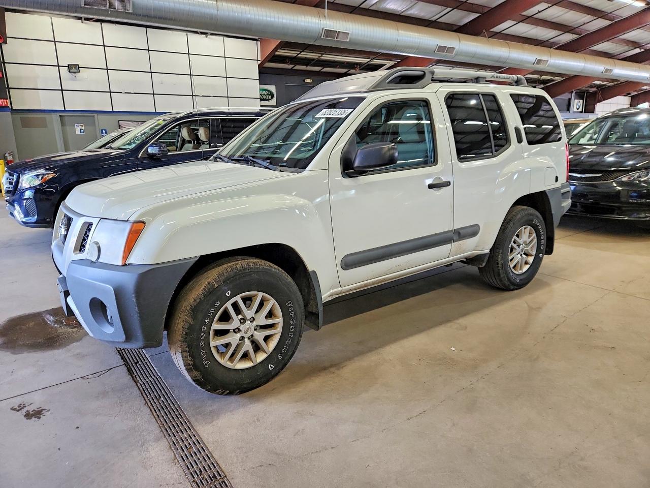 2014 Nissan Xterra S Белый vin: 5N1AN0NW9EN805004