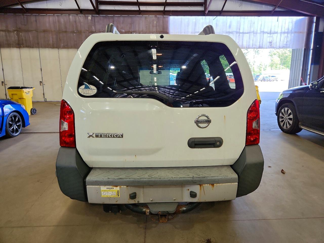 2014 Nissan Xterra S Белый vin: 5N1AN0NW9EN805004
