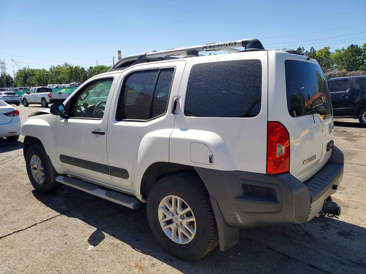 2015 Nissan Xterra S White vin: 5N1AN0NW9FN656840