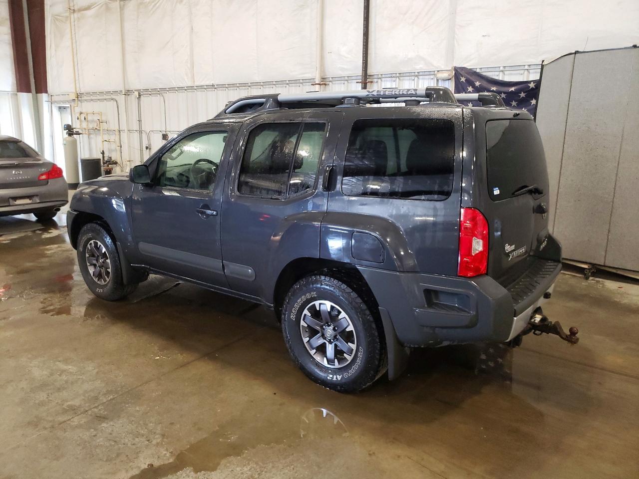 2015 Nissan Xterra Pro-4x Gray vin: 5N1AN0NW9FN662122