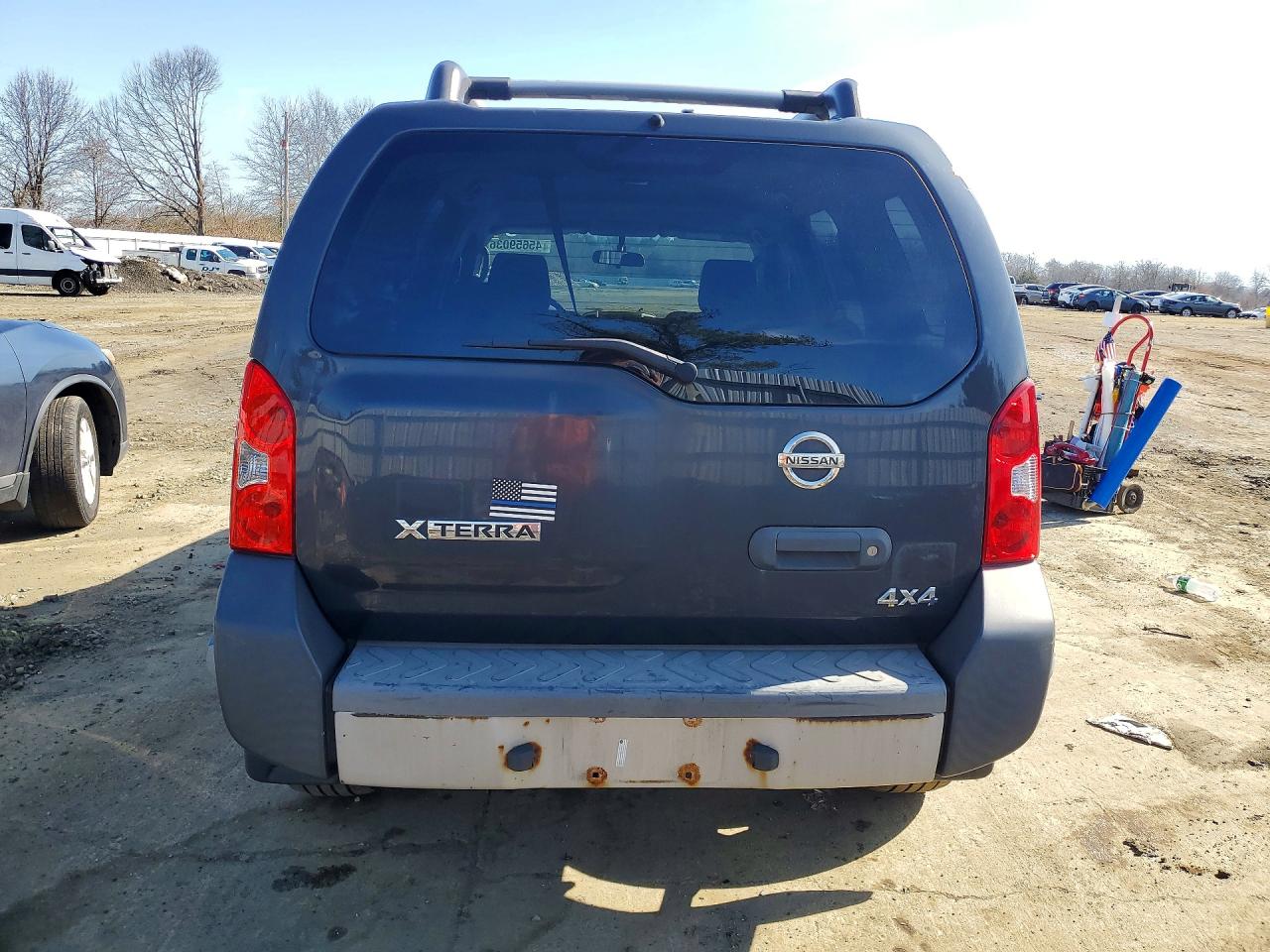 2010 Nissan Xterra X Gray vin: 5N1AN0NWXAC505512