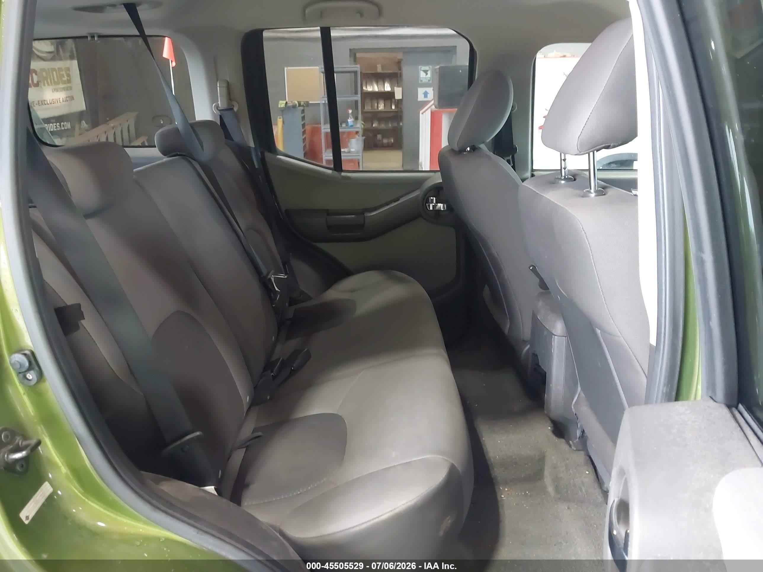 2011 Nissan Xterra S Green vin: 5N1AN0NWXBC519170