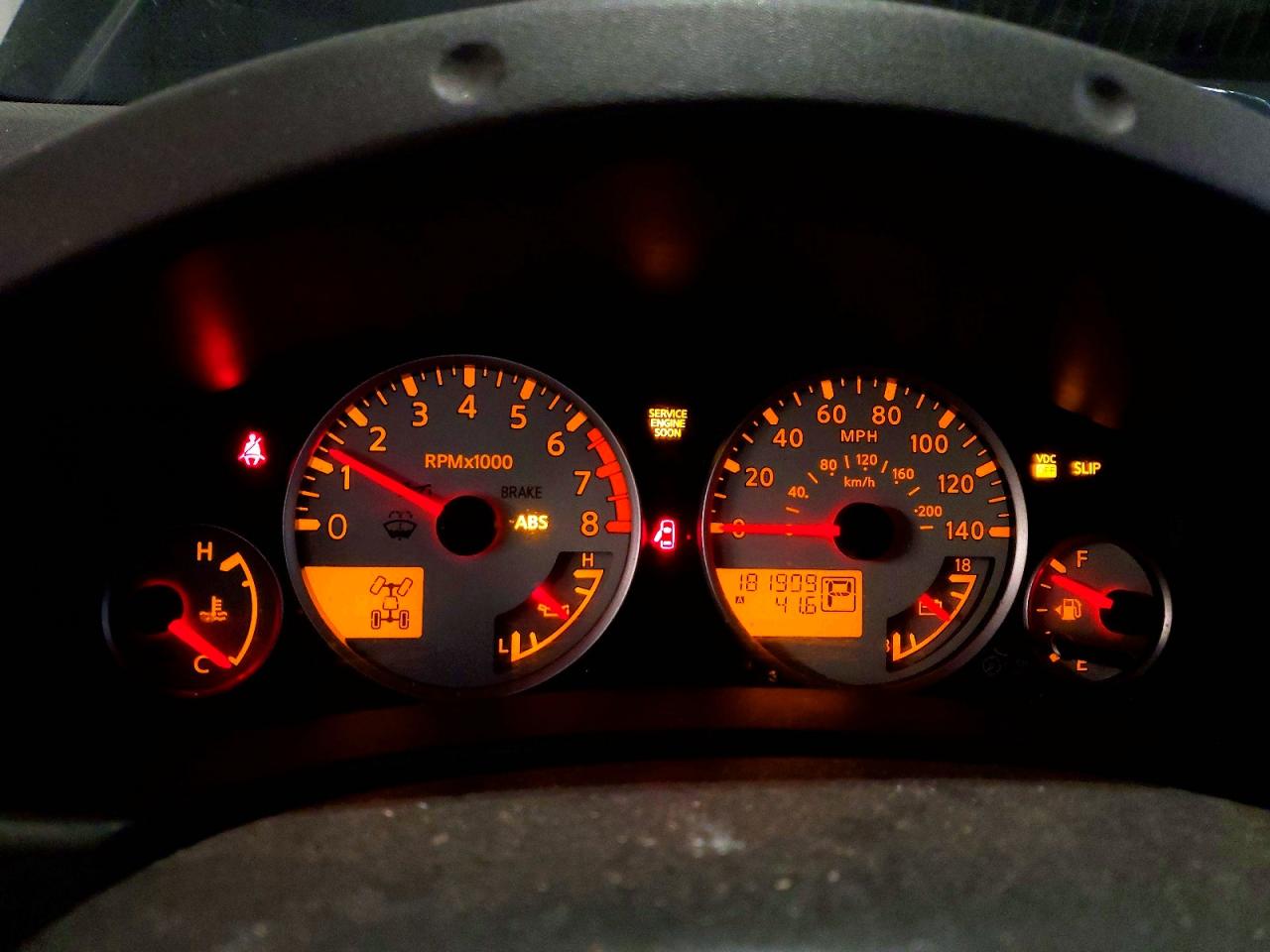 2011 Nissan Xterra X Charcoal vin: 5N1AN0NWXBC523901