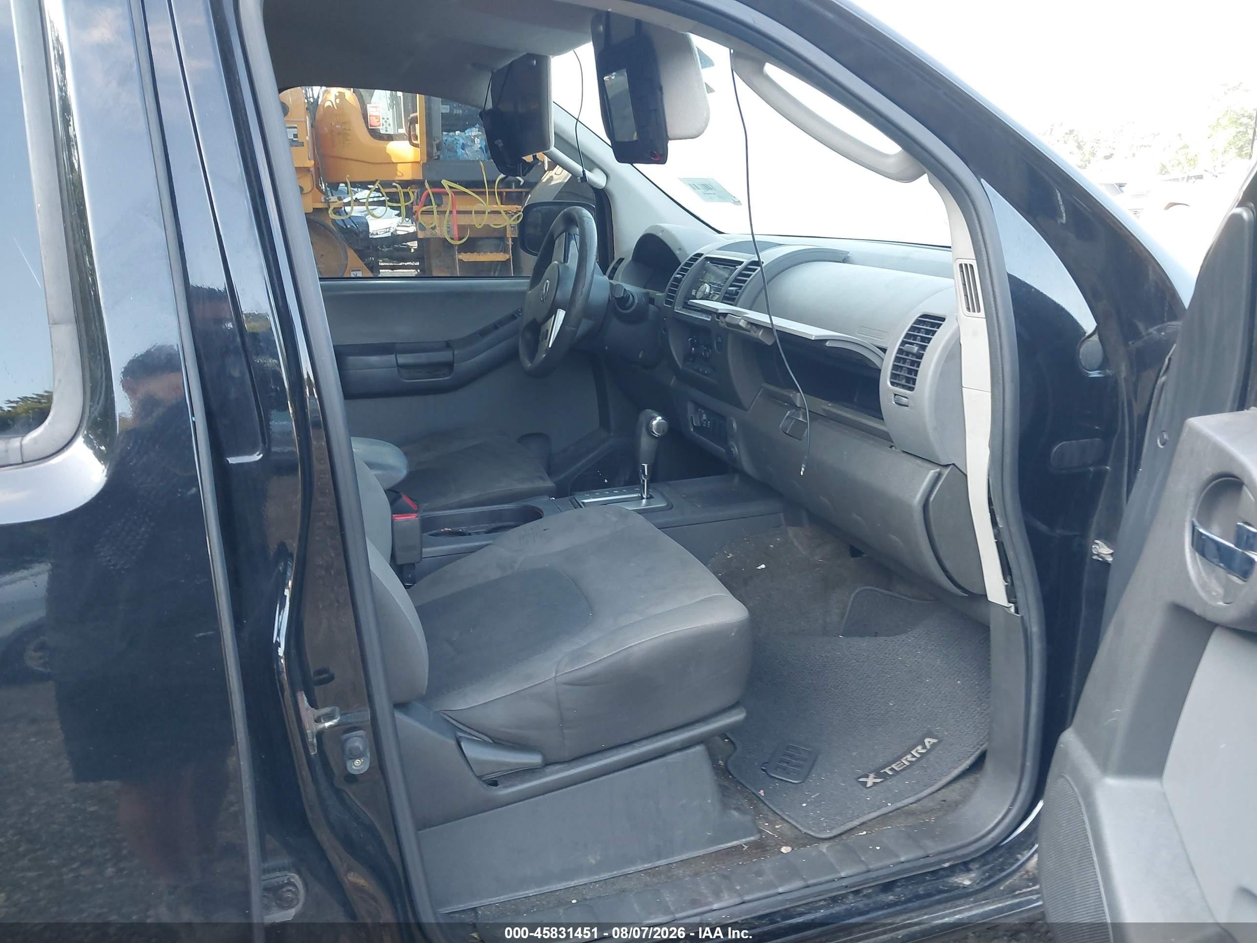 2012 Nissan Xterra X Черный vin: 5N1AN0NWXCC506615