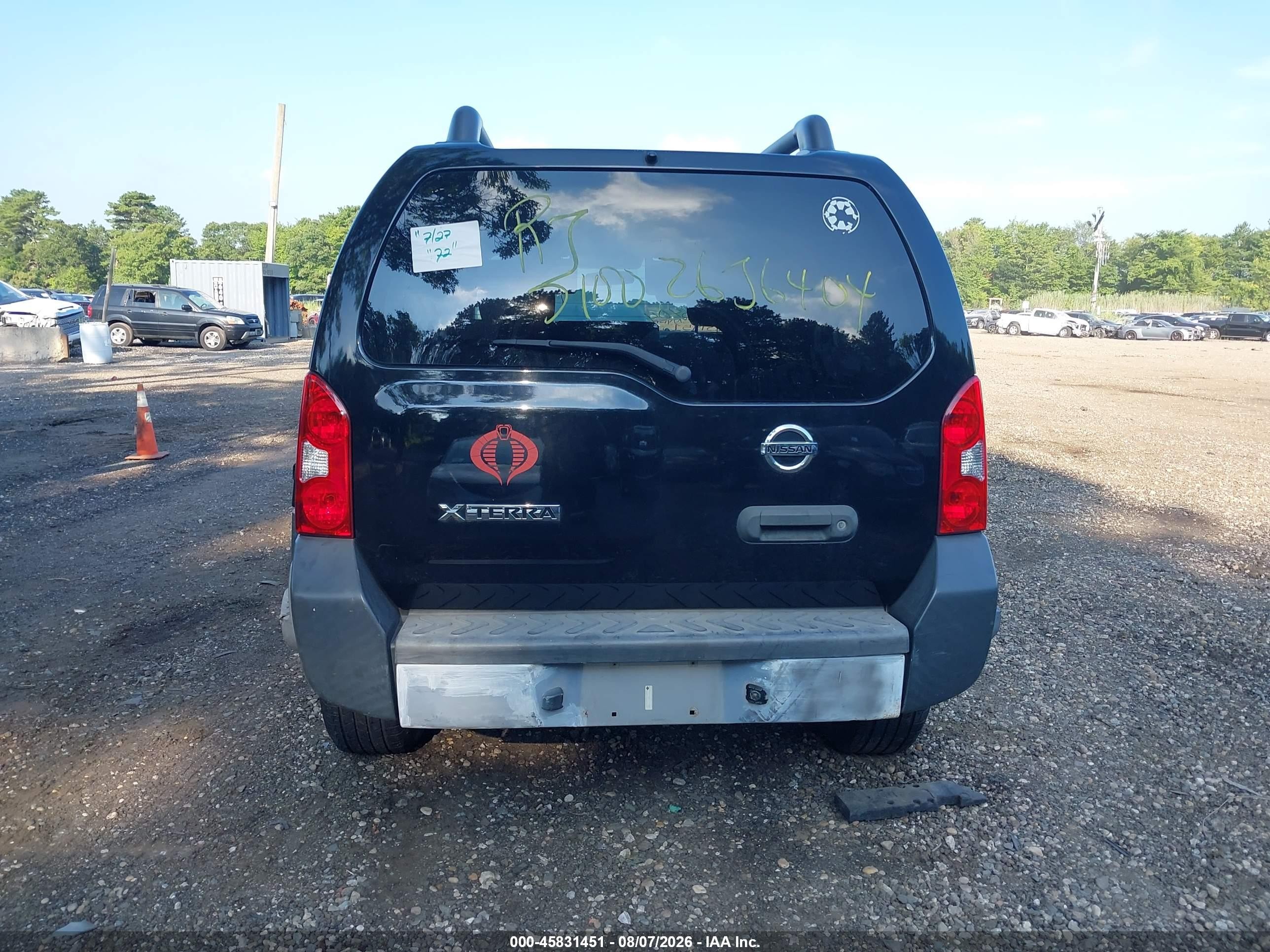 2012 Nissan Xterra X Черный vin: 5N1AN0NWXCC506615
