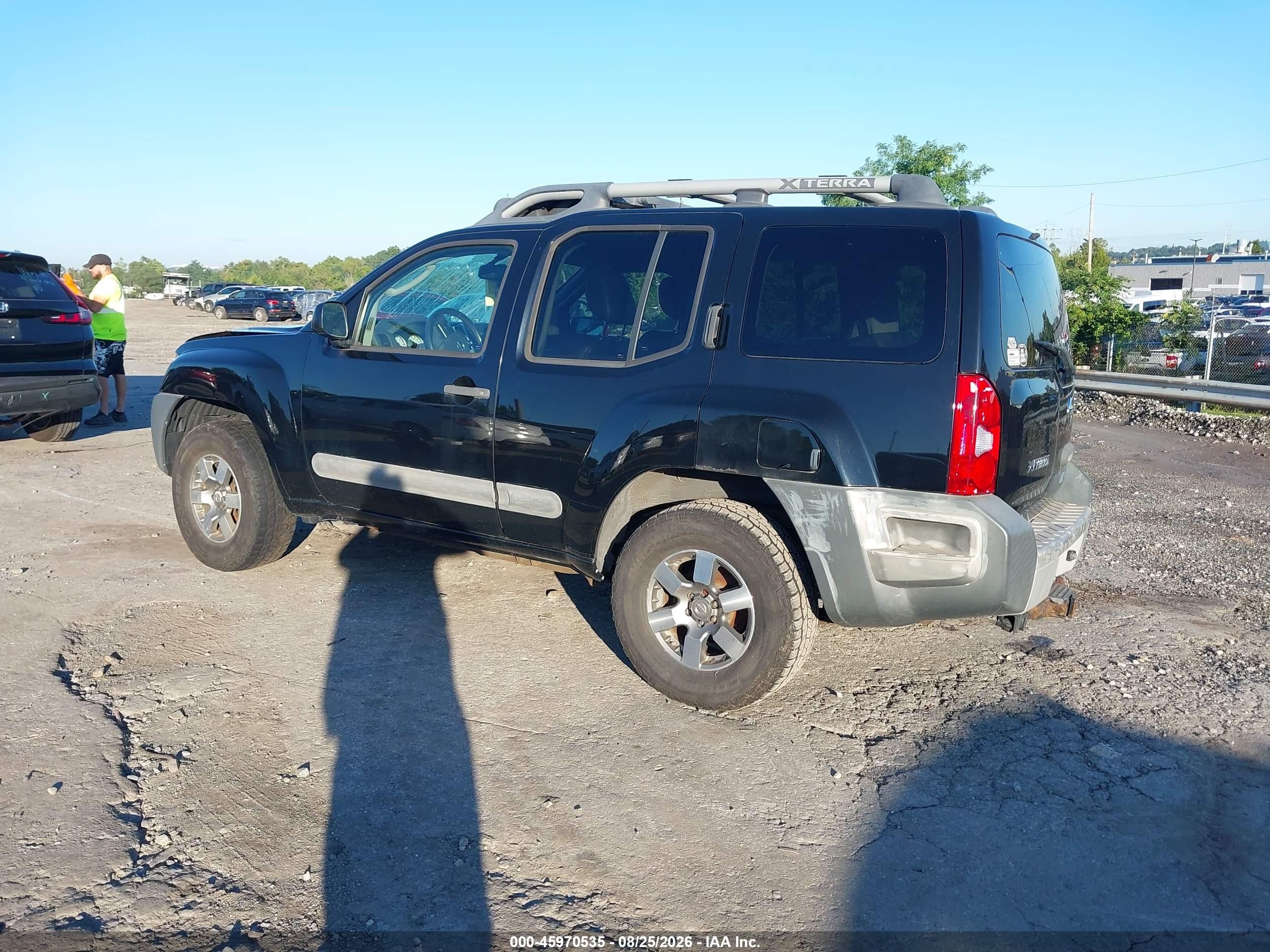2012 Nissan Xterra Pro-4x Black vin: 5N1AN0NWXCC508946