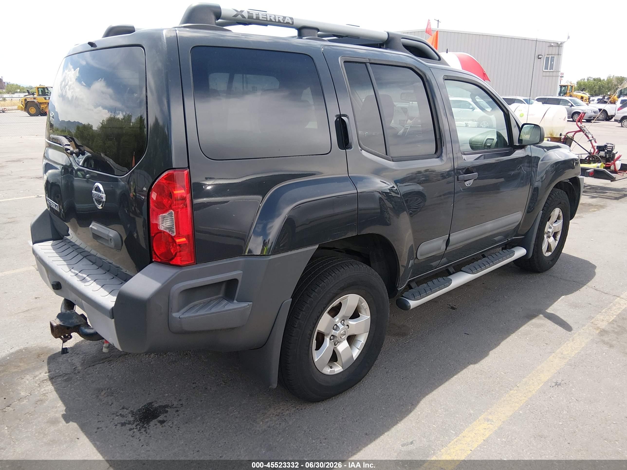 2012 Nissan Xterra S Серый vin: 5N1AN0NWXCC517968
