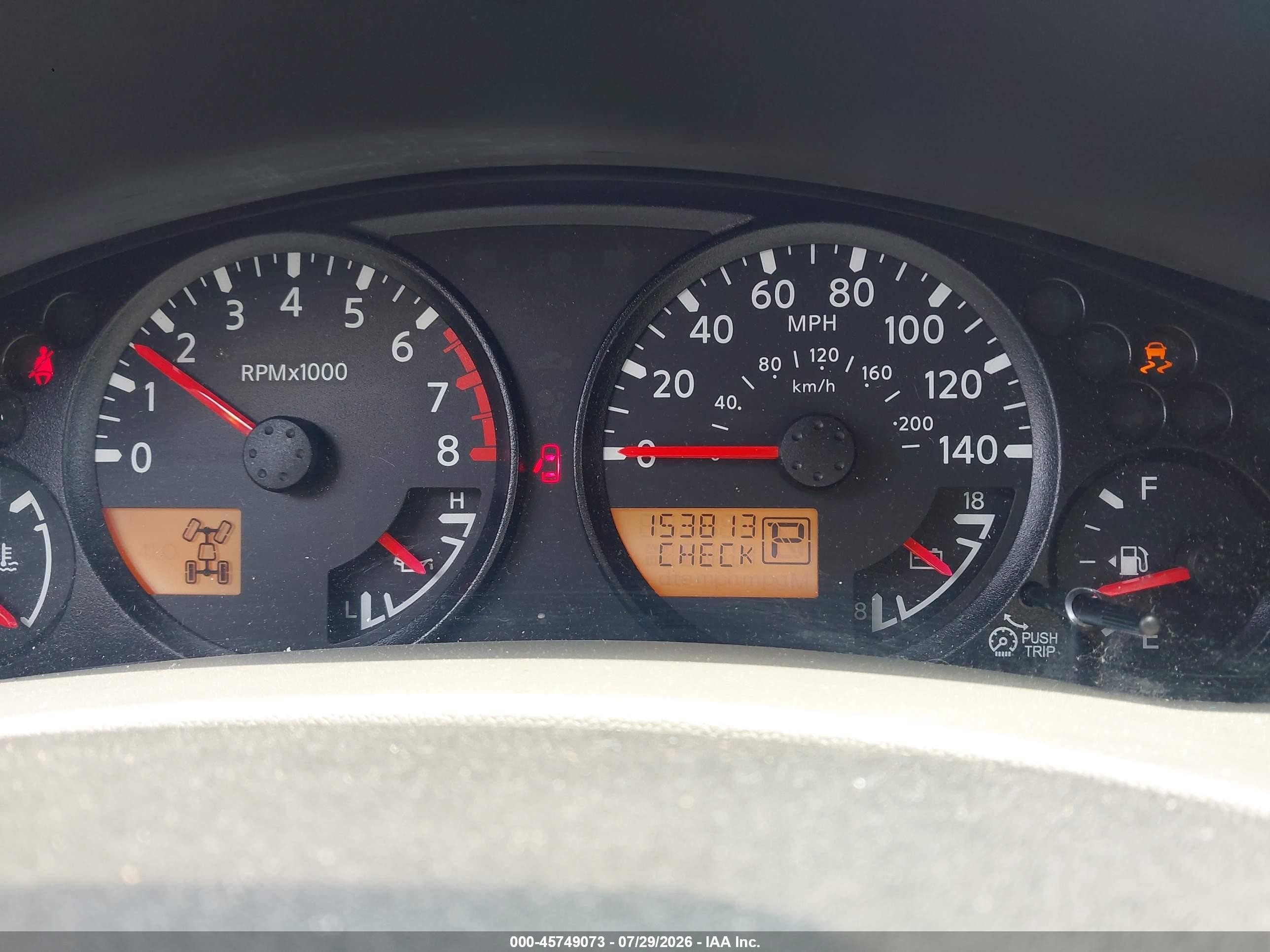 2012 Nissan Xterra S Red vin: 5N1AN0NWXCC526427