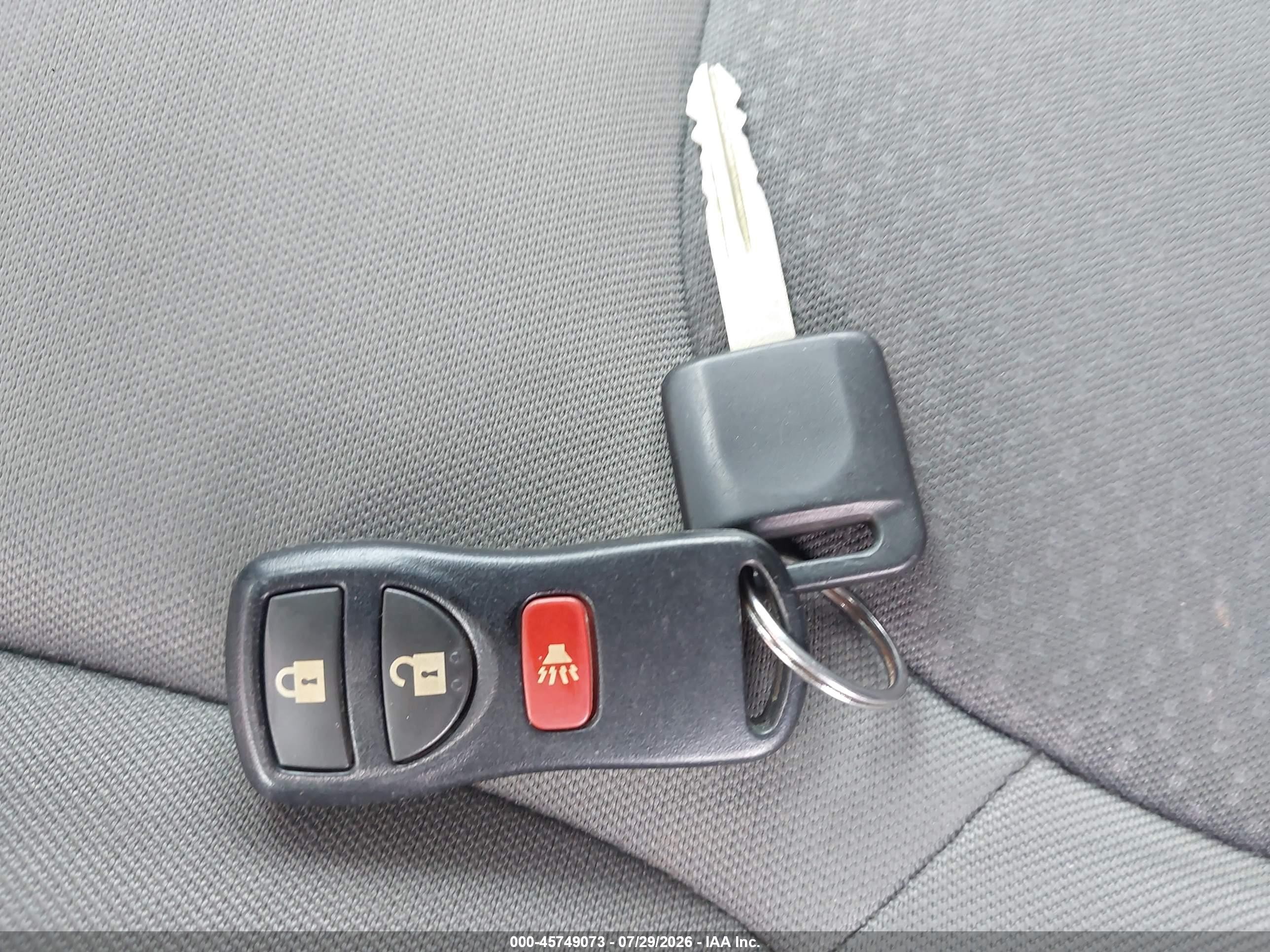 2012 Nissan Xterra S Red vin: 5N1AN0NWXCC526427
