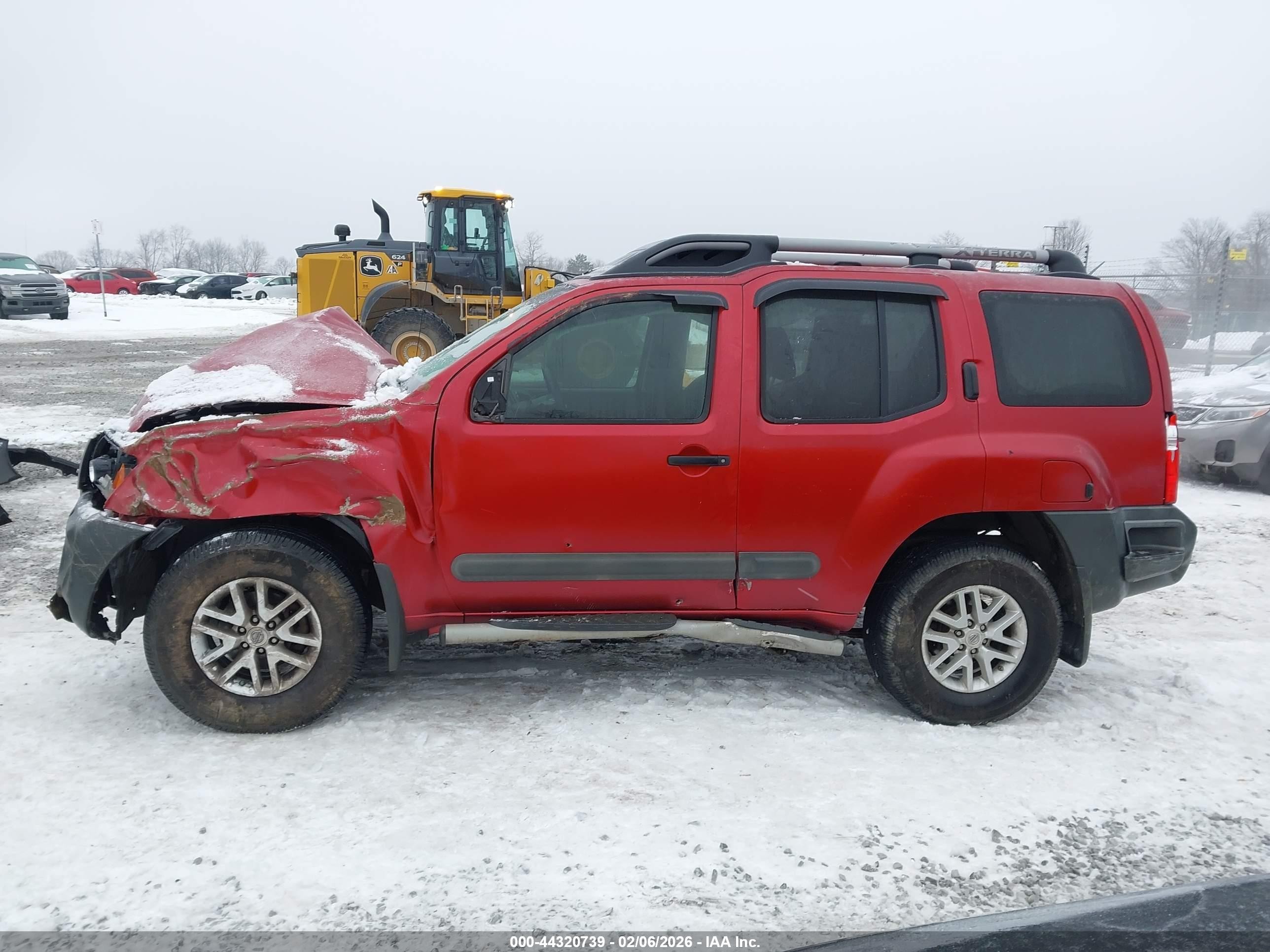 2014 Nissan Xterra S Red vin: 5N1AN0NWXEN808509