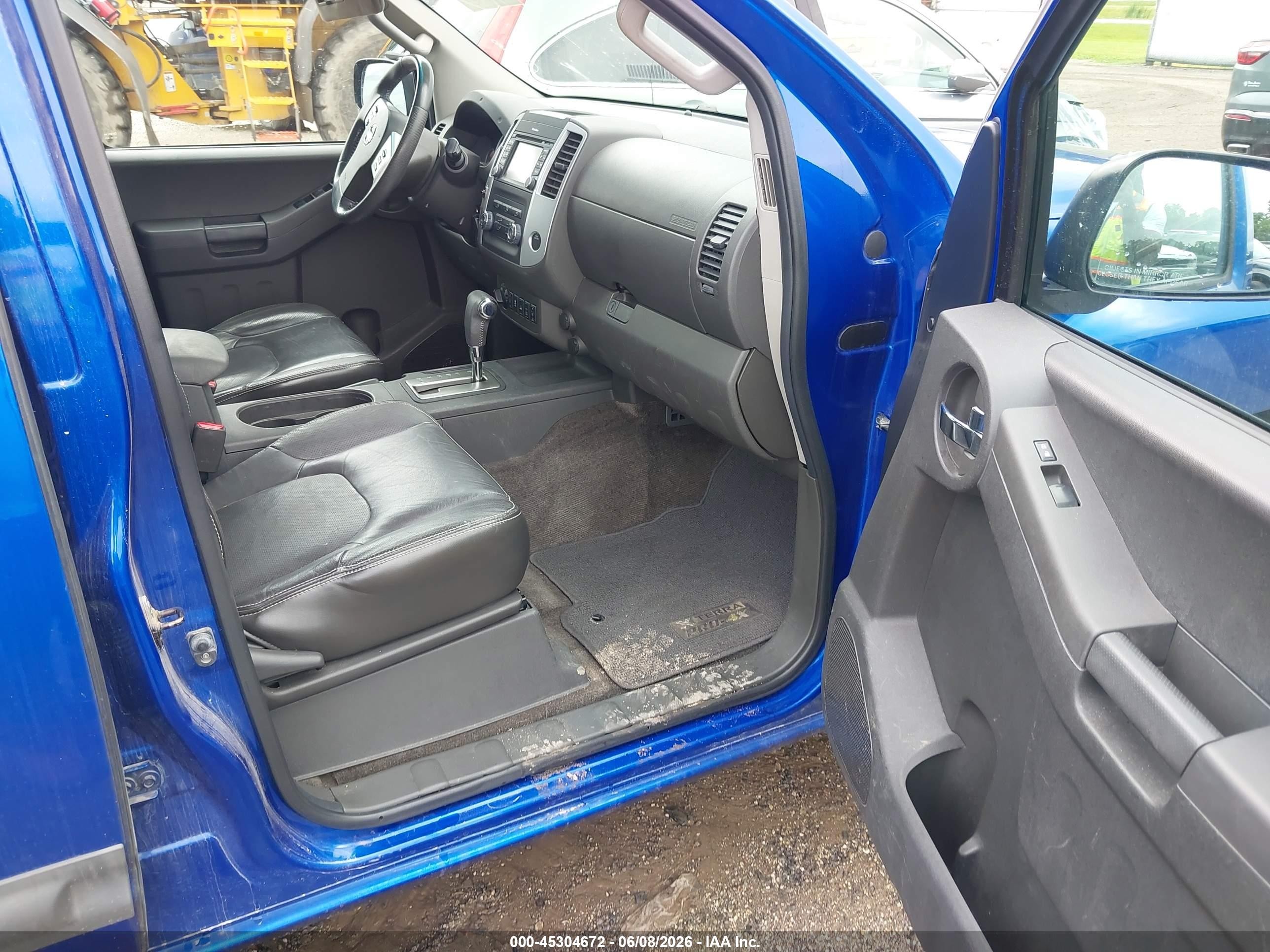 2015 Nissan Xterra Pro-4x Blue vin: 5N1AN0NWXFN661805