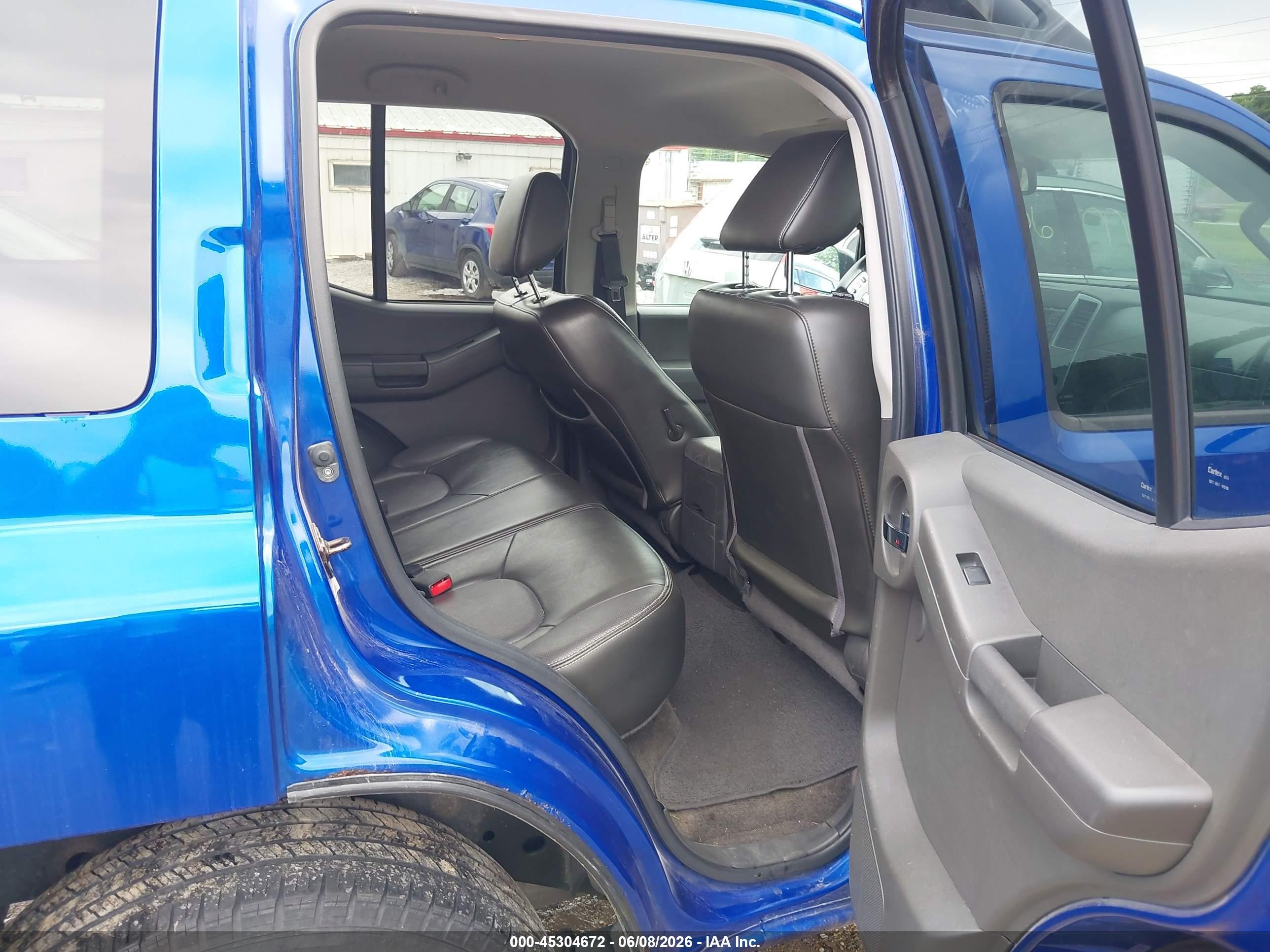2015 Nissan Xterra Pro-4x Blue vin: 5N1AN0NWXFN661805
