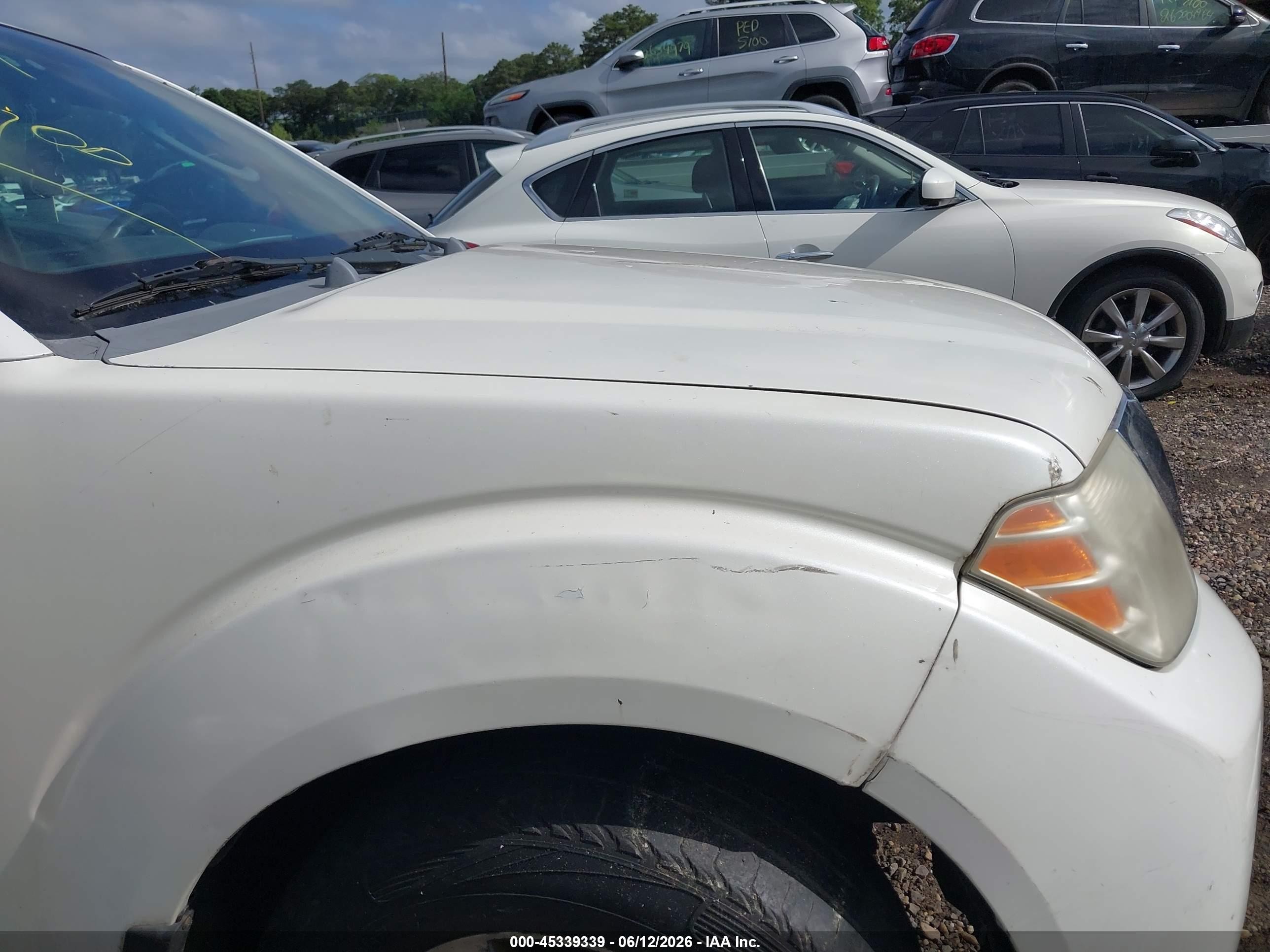 2008 Nissan Pathfinder Le White vin: 5N1AR18B08C612534