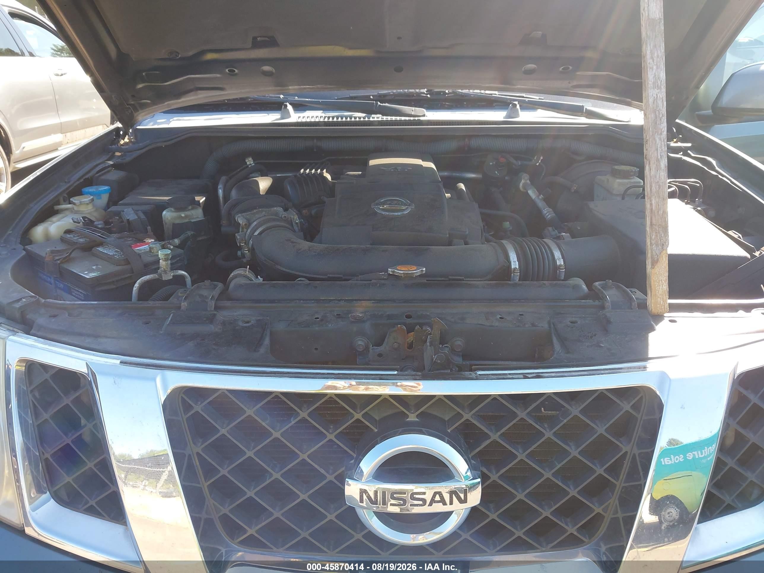2008 Nissan Pathfinder Se Gray vin: 5N1AR18B08C627678