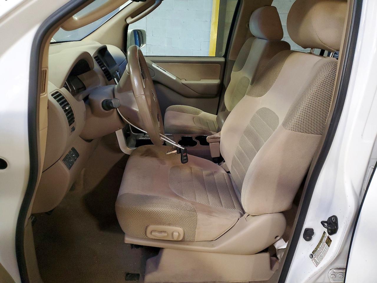 2008 Nissan Pathfinder S/le/se White vin: 5N1AR18B08C650622