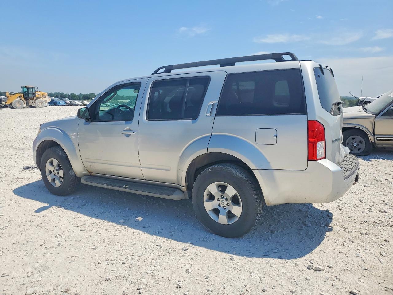 2008 Nissan Pathfinder S Silver vin: 5N1AR18B18C631769
