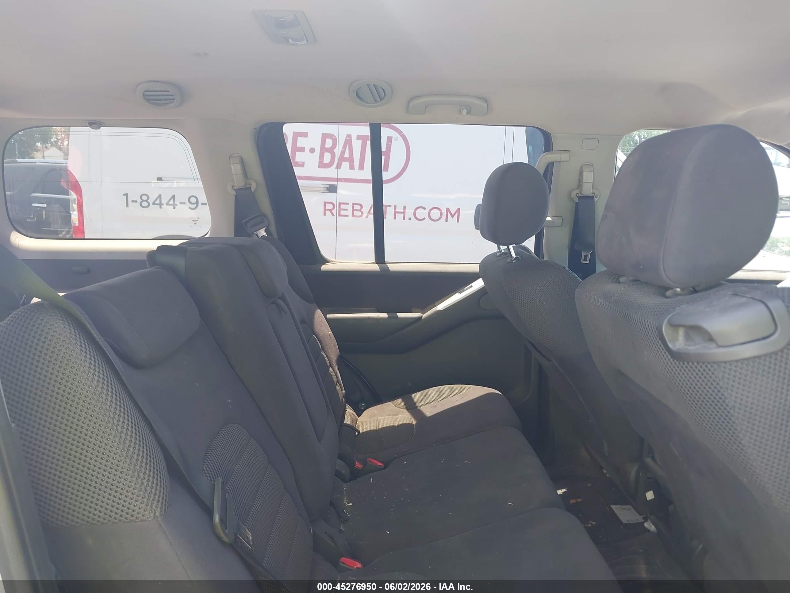 2008 Nissan Pathfinder Se Silver vin: 5N1AR18B18C666487