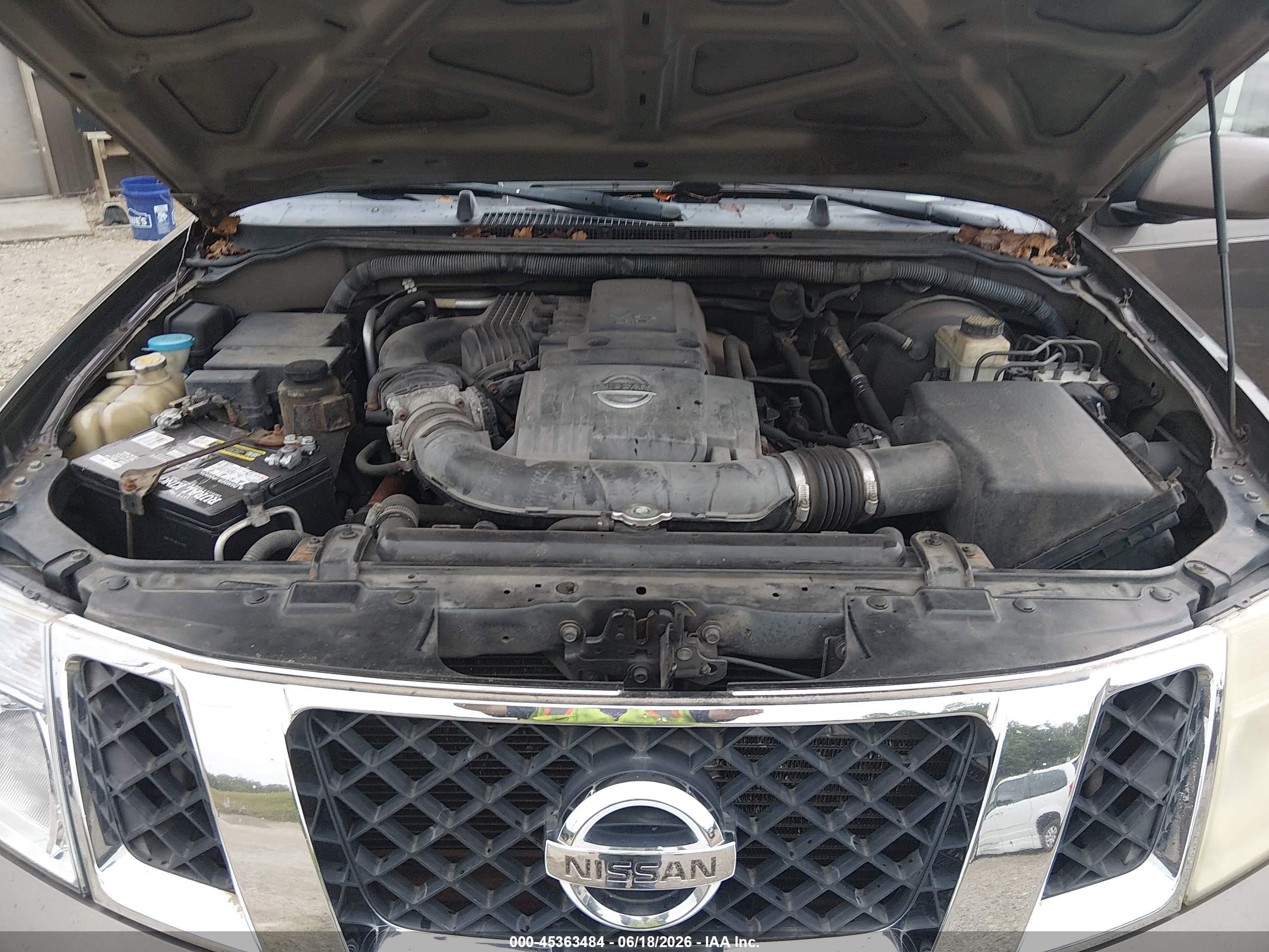 2008 Nissan Pathfinder Se Brown vin: 5N1AR18B28C610493