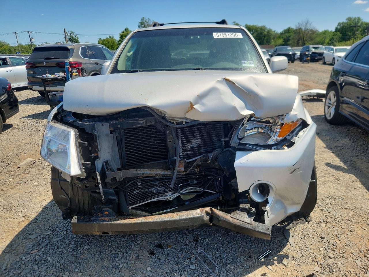 2008 Nissan Pathfinder S Silver vin: 5N1AR18B28C631750