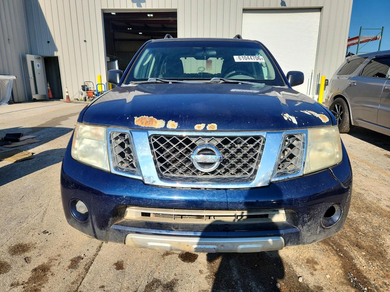 2008 Nissan Pathfinder S Синий vin: 5N1AR18B28C636267