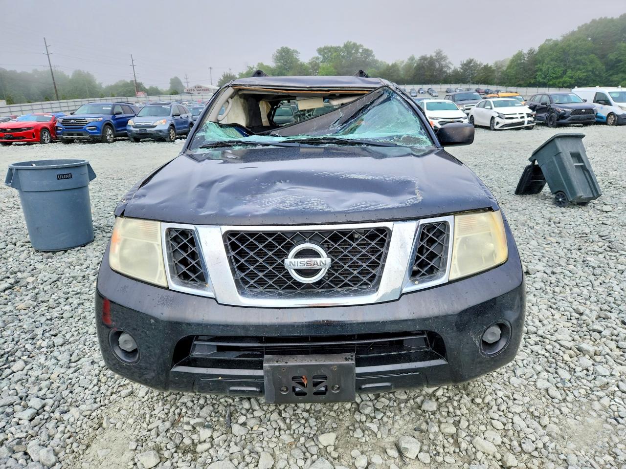 2008 Nissan Pathfinder S Black vin: 5N1AR18B28C641758