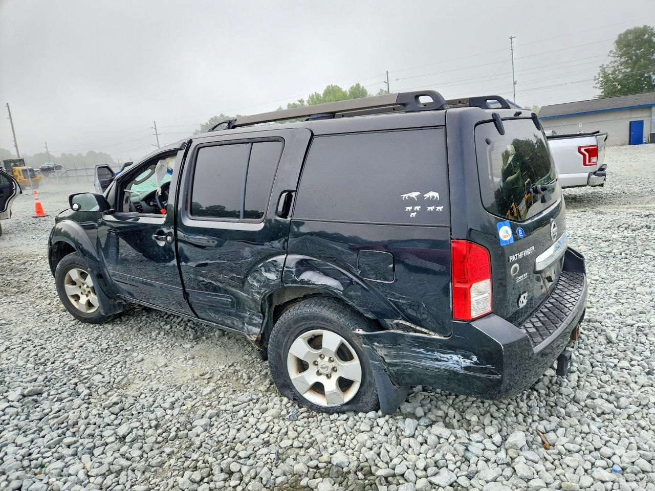 2008 Nissan Pathfinder S Black vin: 5N1AR18B28C641758