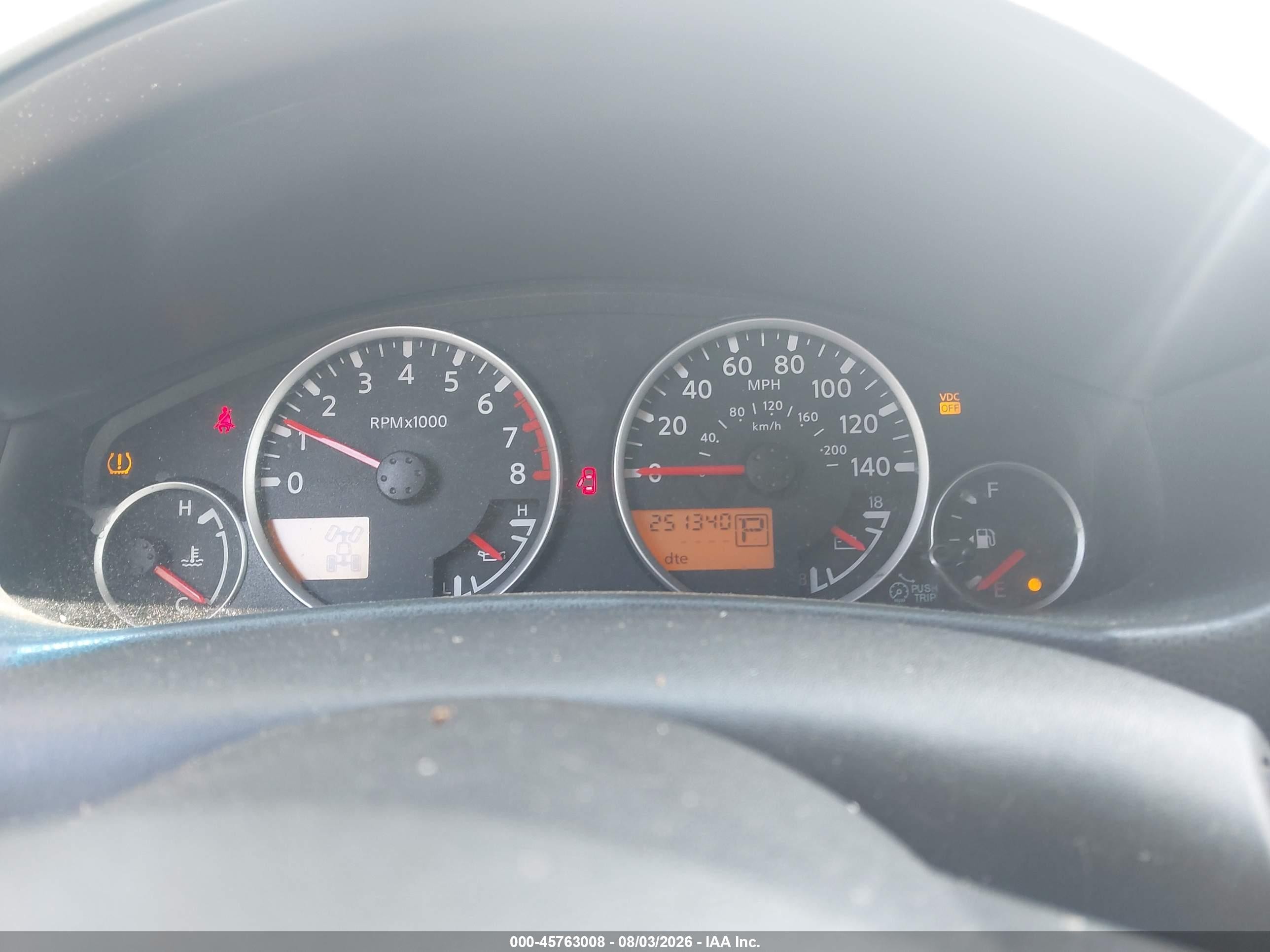 2008 Nissan Pathfinder S White vin: 5N1AR18B38C623947